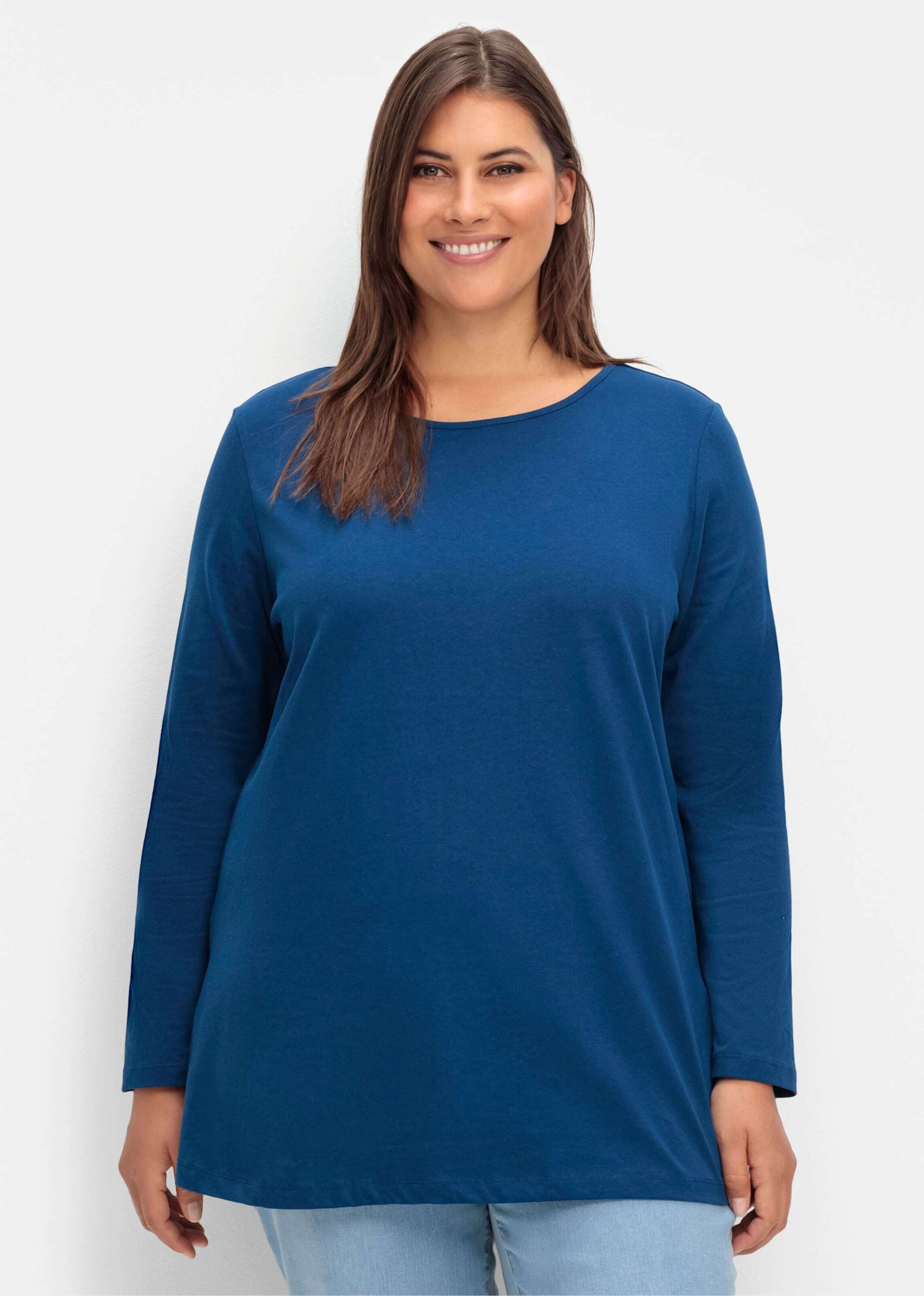 Sieh an! T-Shirt Longshirt Langarm