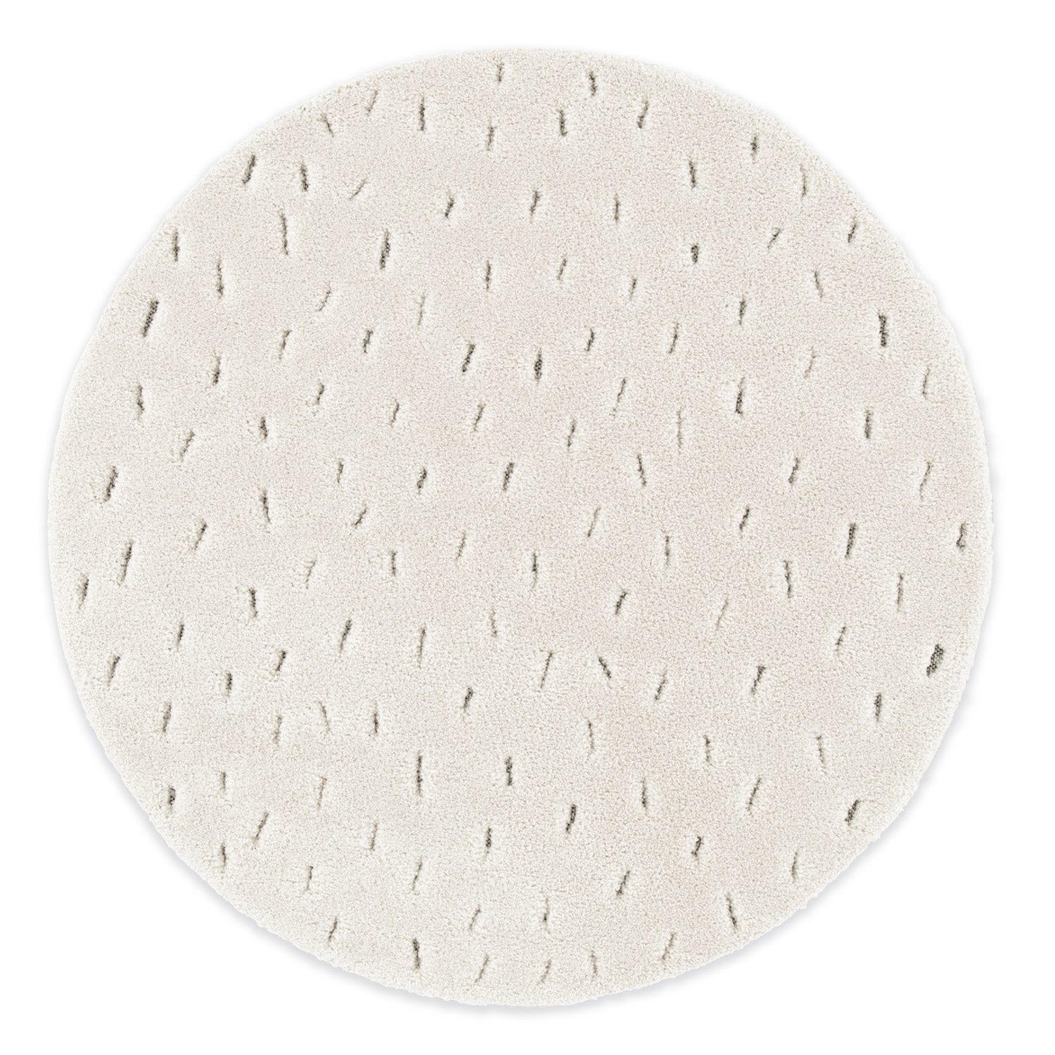 DomDeco Hochflor-Teppich Hochflorteppich Rund SÖREN, Rund günstig online kaufen