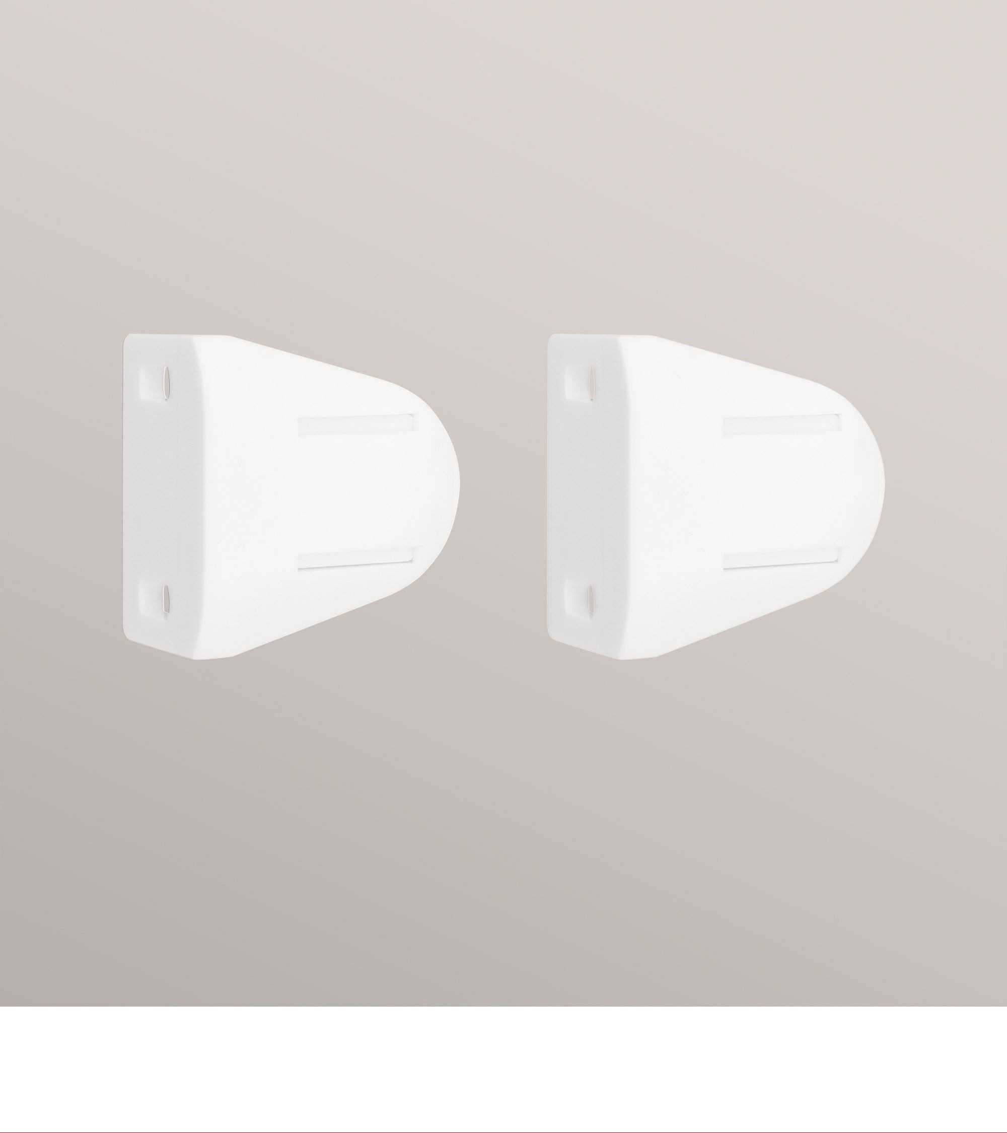 LYSEL® Sichtschutzbefestigung Ersatzträger für Mini Rollo, (2-tlg), HxB 36x günstig online kaufen