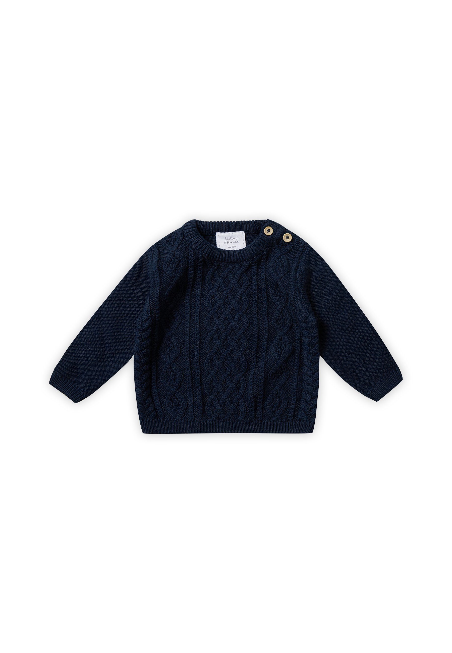 Stellou & friends Strickpullover Strickpullover navy