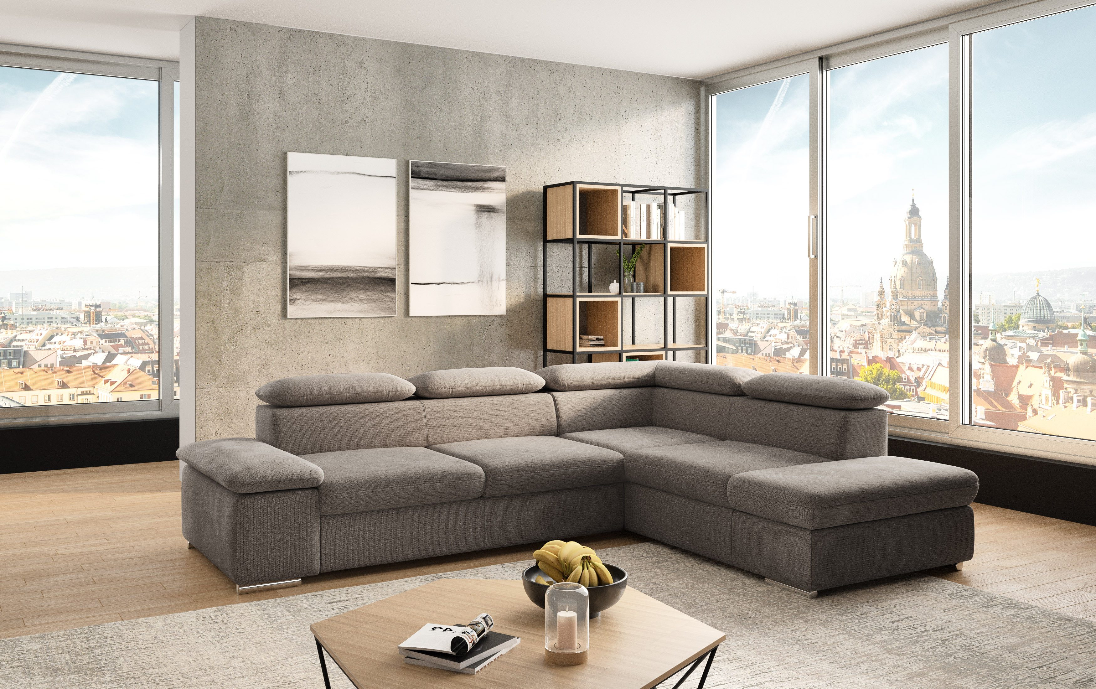 sit&more Ecksofa Valentine, L-Form, Sofa mit günstig online kaufen