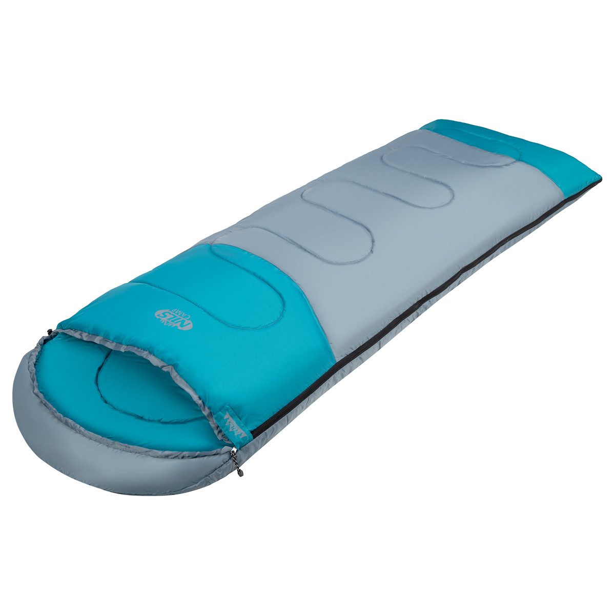NILS CAMP Schlafsack Camping Deckenschlafsack Outdoor M 175+30/75cm
