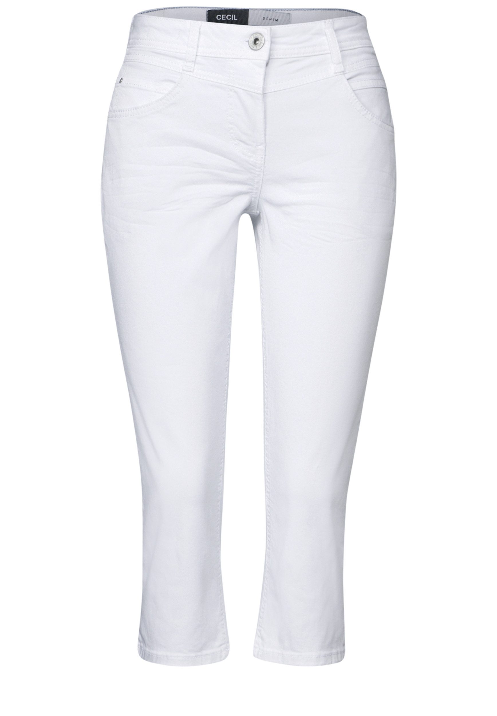 CECIL Stoffhose Style NOS Scarlett White 22