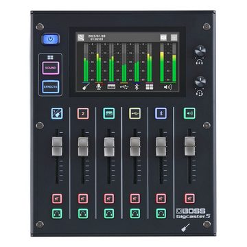 Boss by Roland Mischpult GCS-5 Gigcaster Audio Streaming Mixer