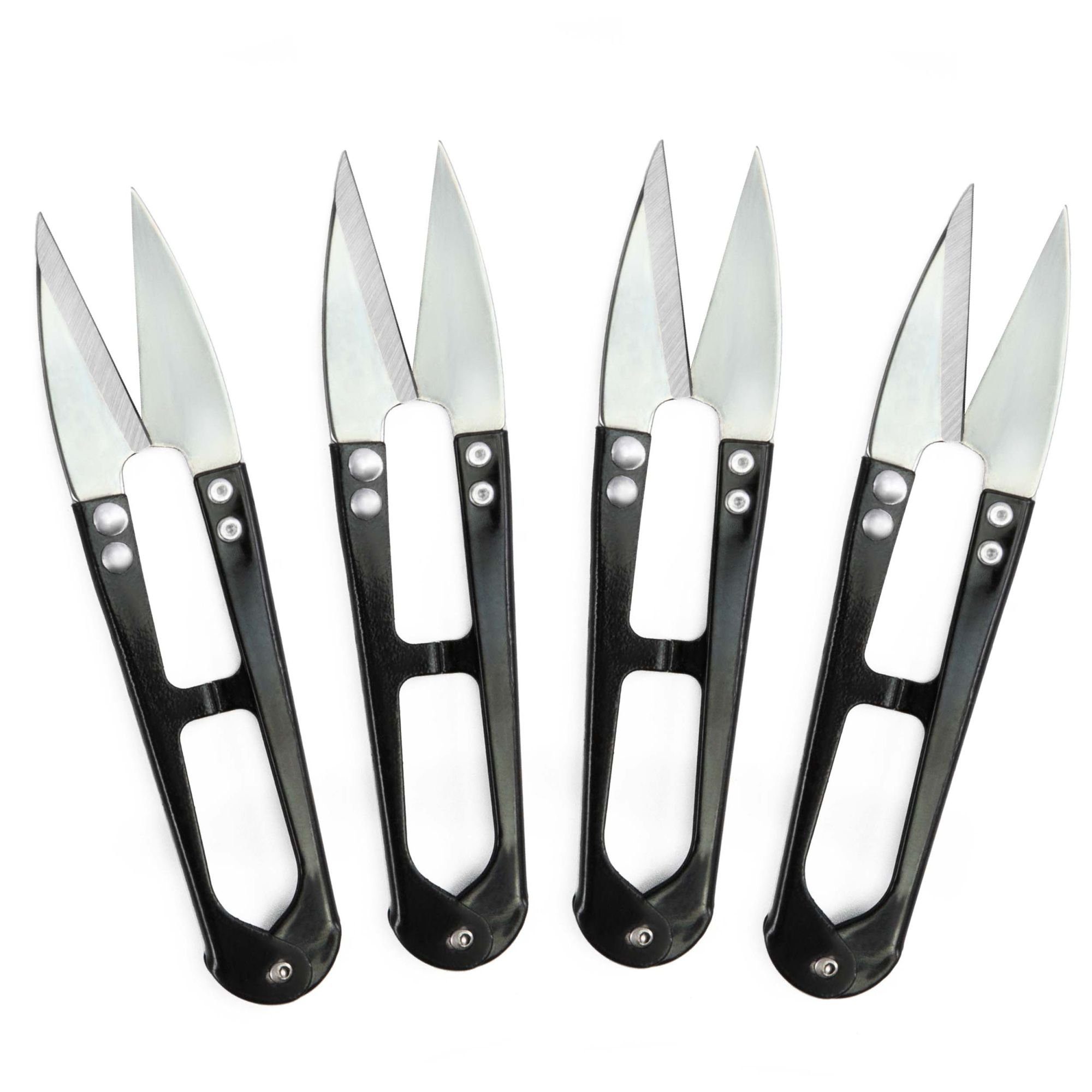 Vendix Universalschere 4x Fadenschere scharf aus Edelstahl