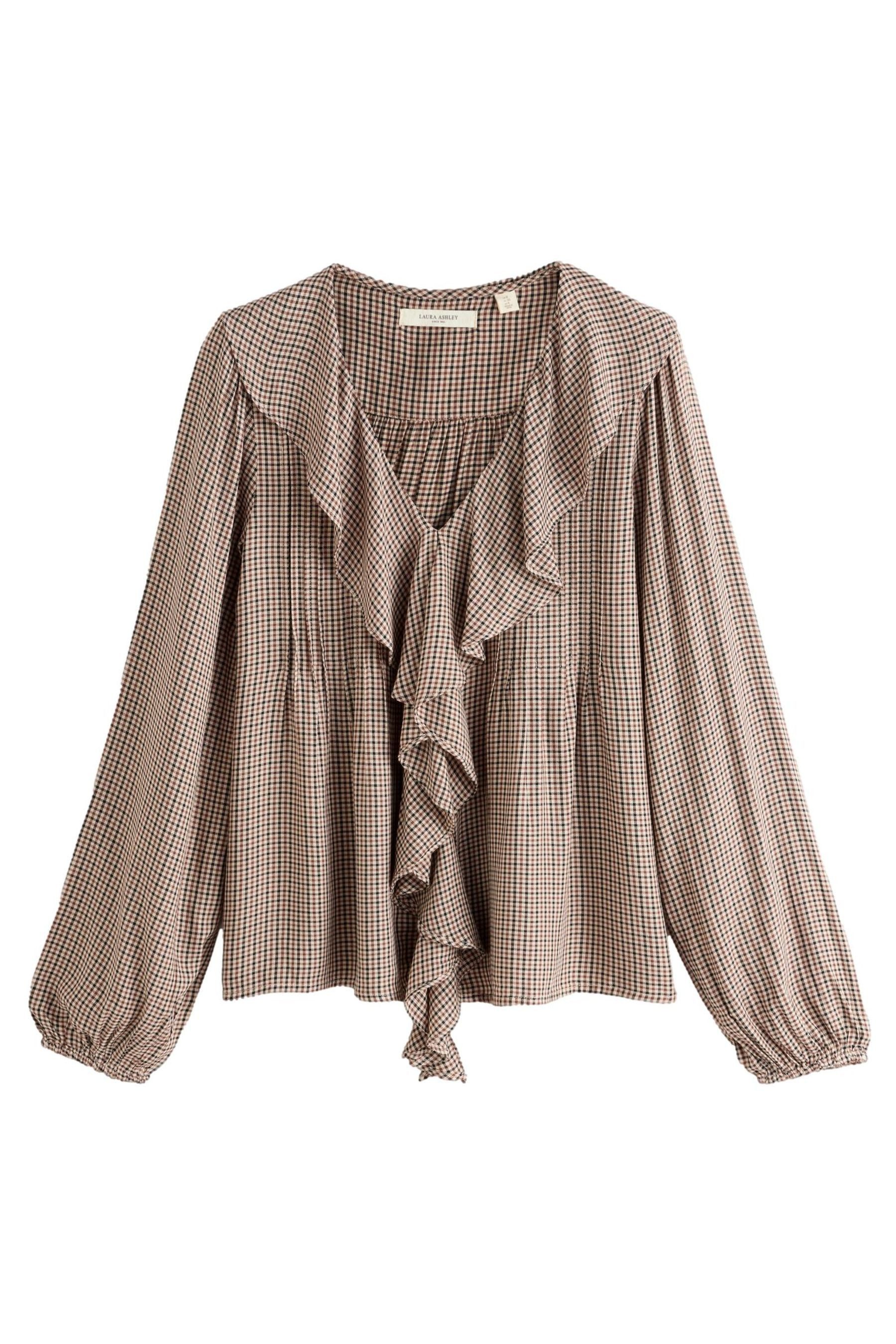 LAURA ASHLEY Rüschenbluse Laura Ashley Rüschenbluse im Heritage-Style (1-tlg)