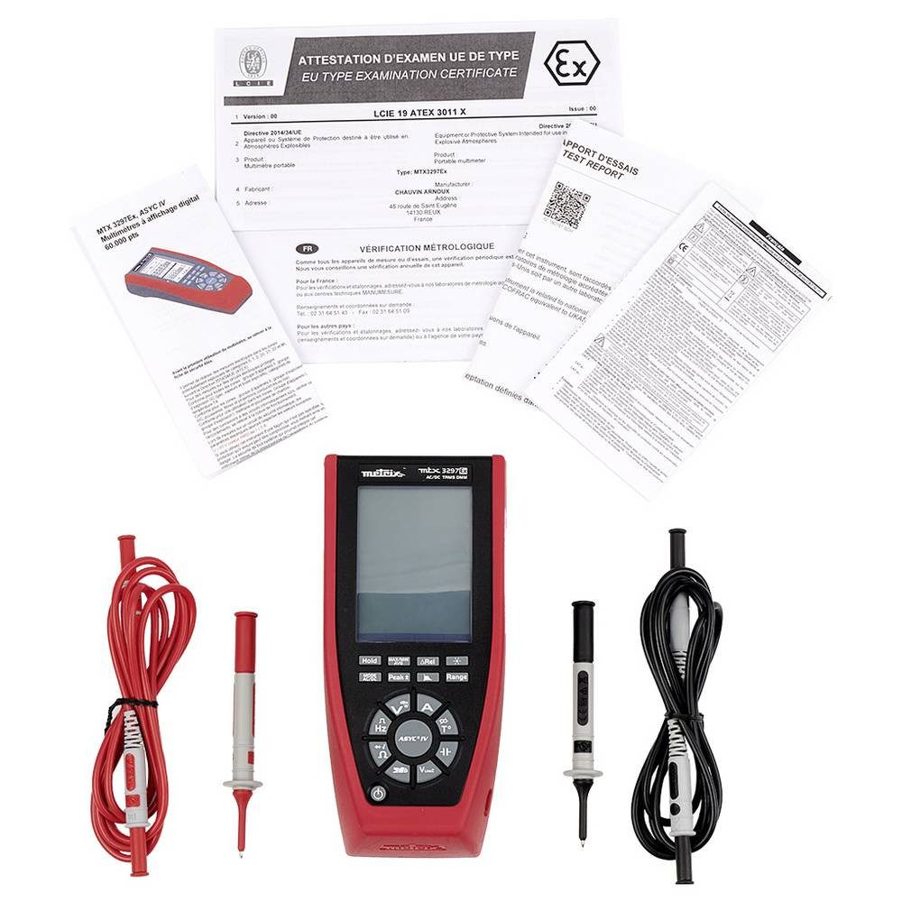 cemon Multimeter Eigensicheres Digitalmultimeter EX / ATEX MTX3297, Ex-geschützt