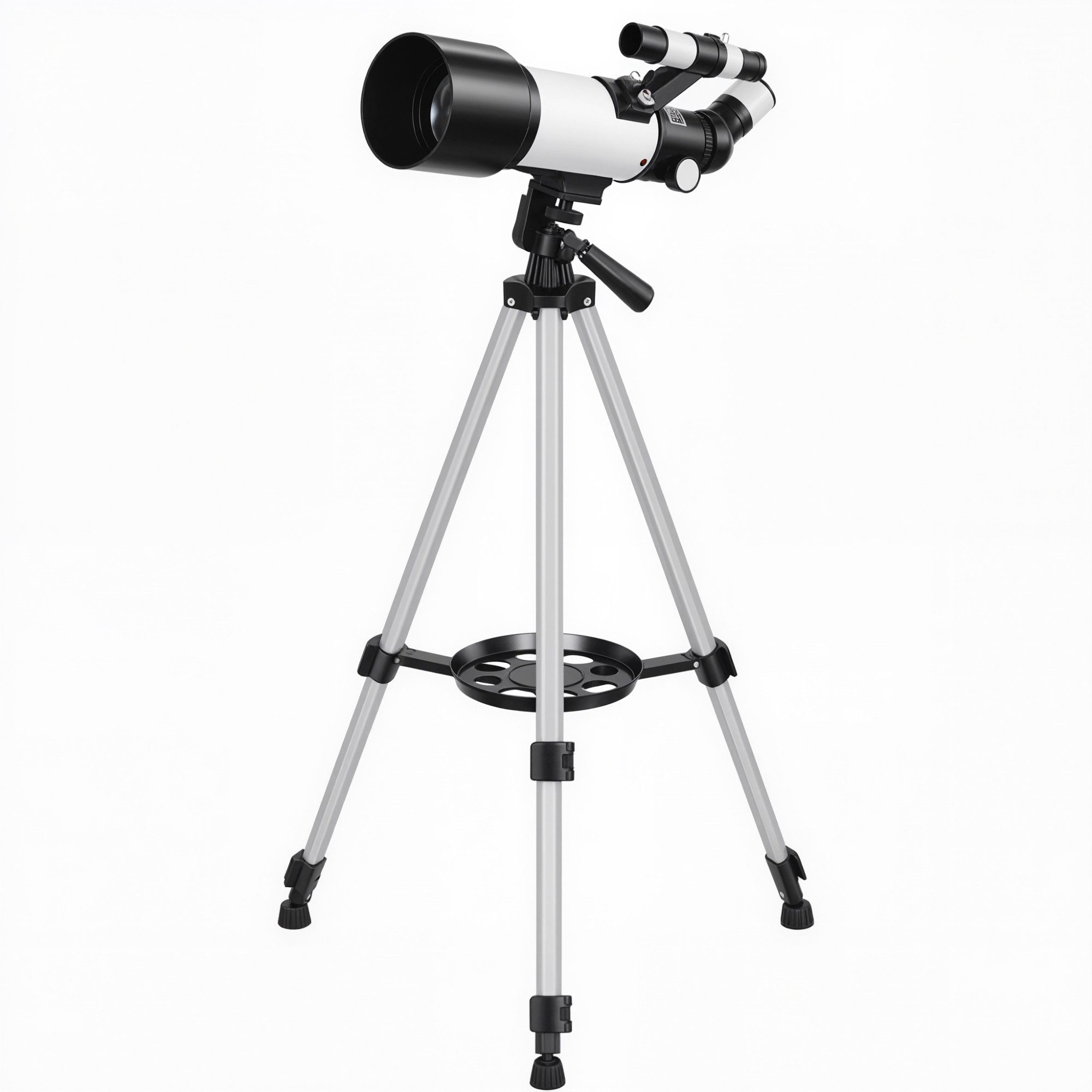 kowdom Linsenteleskop Teleskop 70 mm für Einsteiger, Refraktor, AZ-Montierung, Stativ, Teleskop, Refraktor, 70 mm, für Einsteiger, 400 mm Brennweite