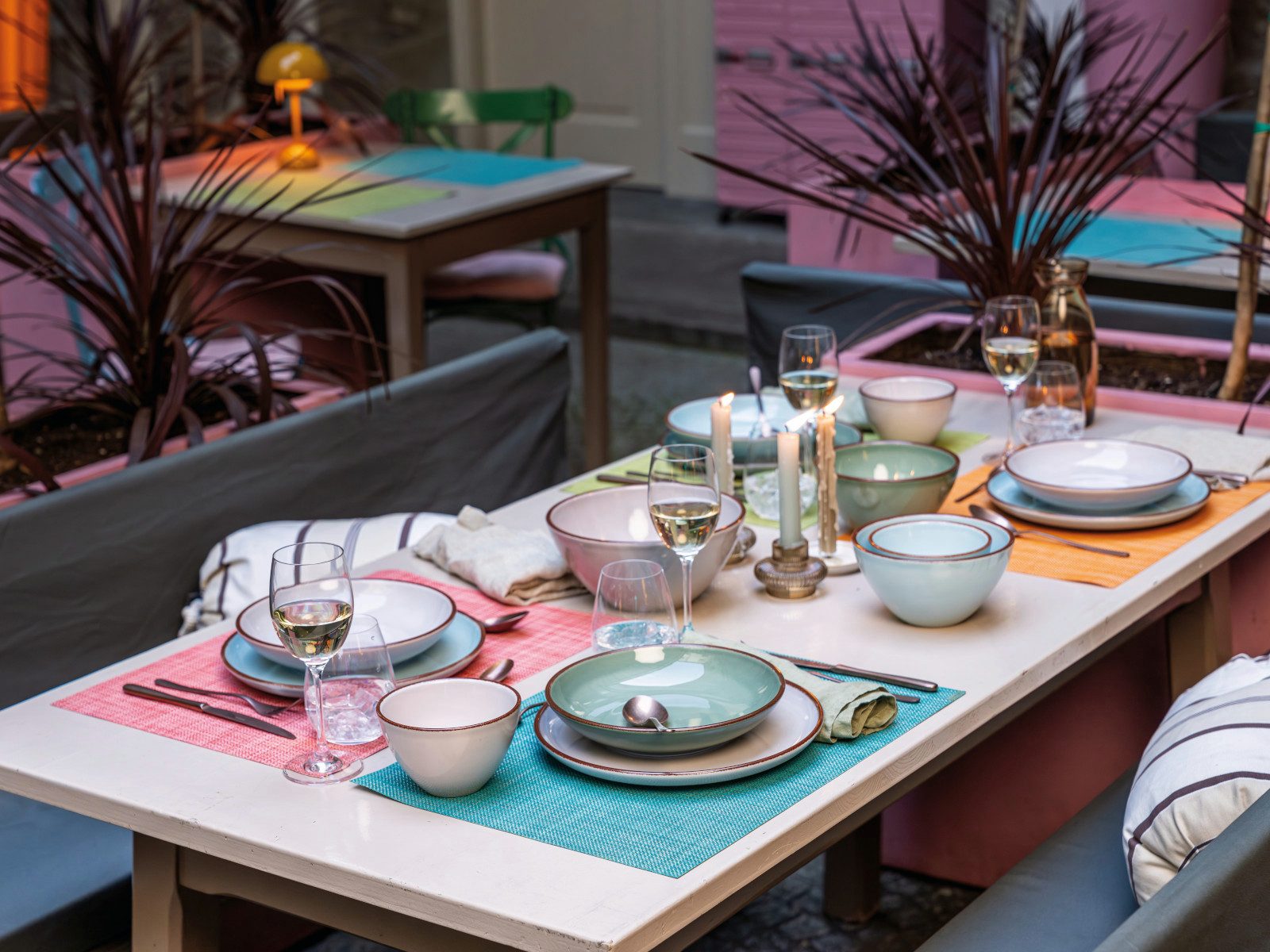 Rosenthal Becher Profi Casual Moss Henkelbecher 0,35l, Porzellan, Tassen