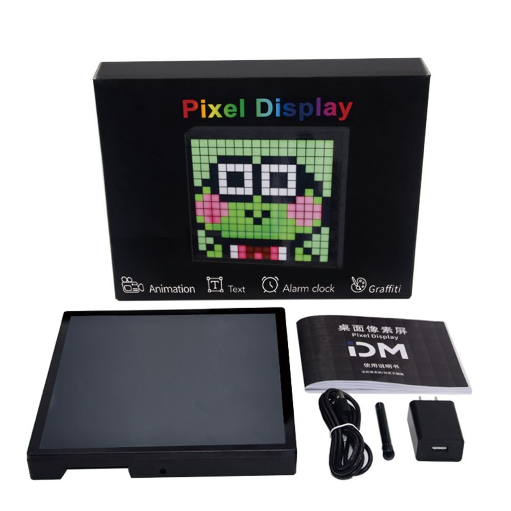 LED-Bilderrahmen LED Display Pixel Art Digitaler Bilderrahmen Programmierbar Display