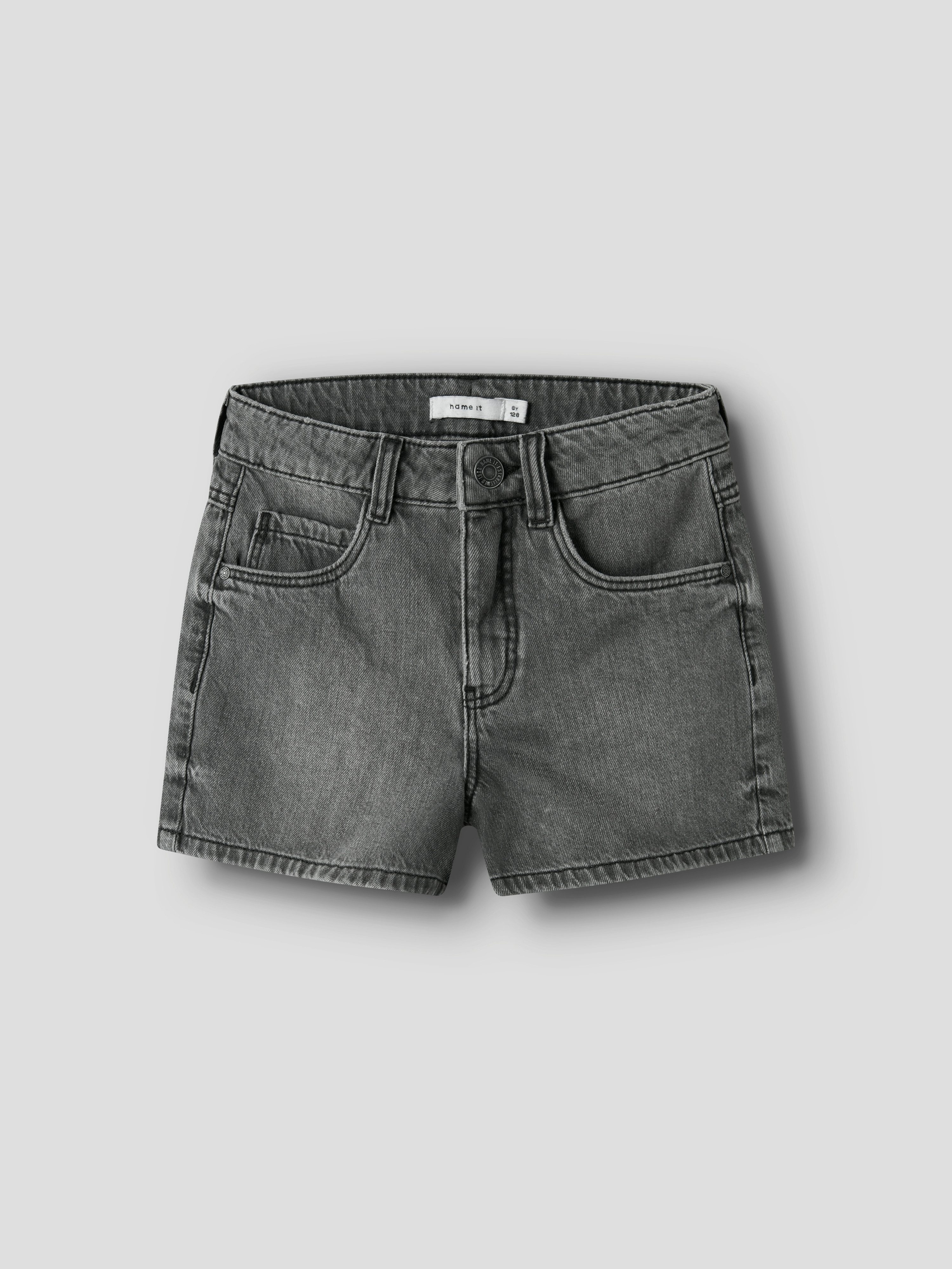 Name It Jeansshorts NKFROSE MOM DNM SHORTS 1141-MJ NOOS Baumwolle, high waist, Used Look