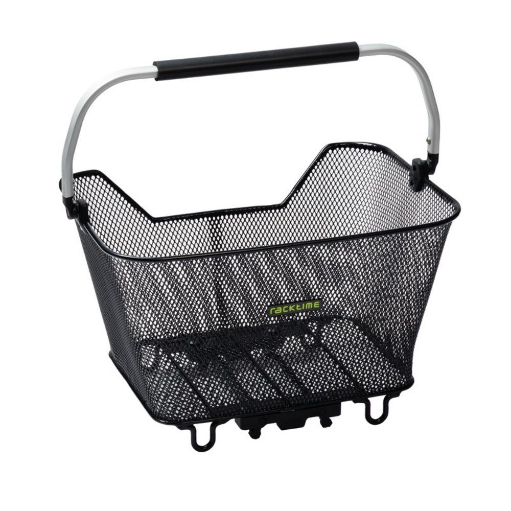 racktime Fahrradkorb System Korb Baskit Deluxe, 23 Liter, 43 x 31 x 24,5 cm, mit SnapitAdap