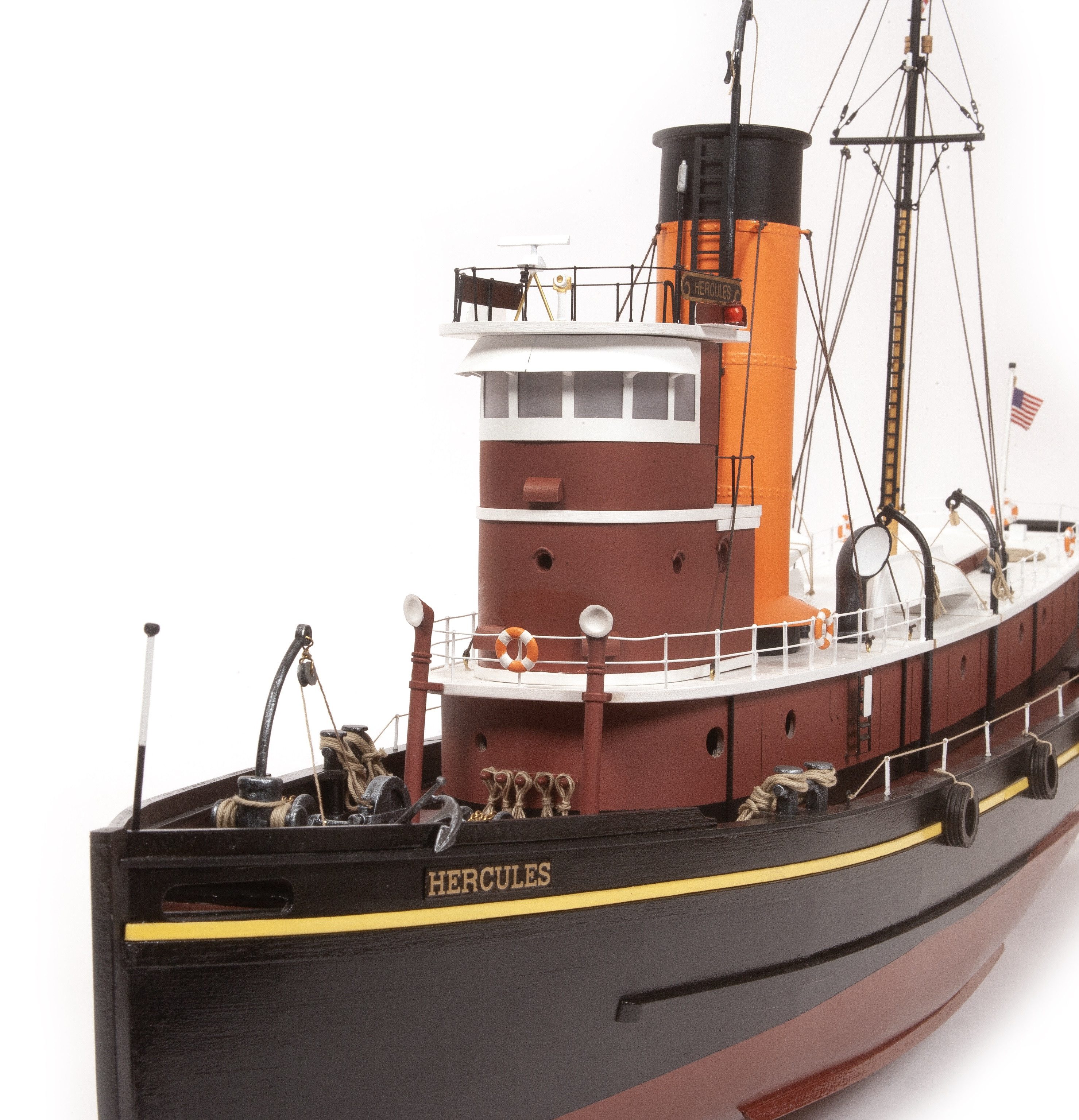 OcCre Modellbausatz Herkules Maßstab 1:50 Schiffsbausatz, (Schiff, 1-tlg., Schiffsbausatz), Made in Europe