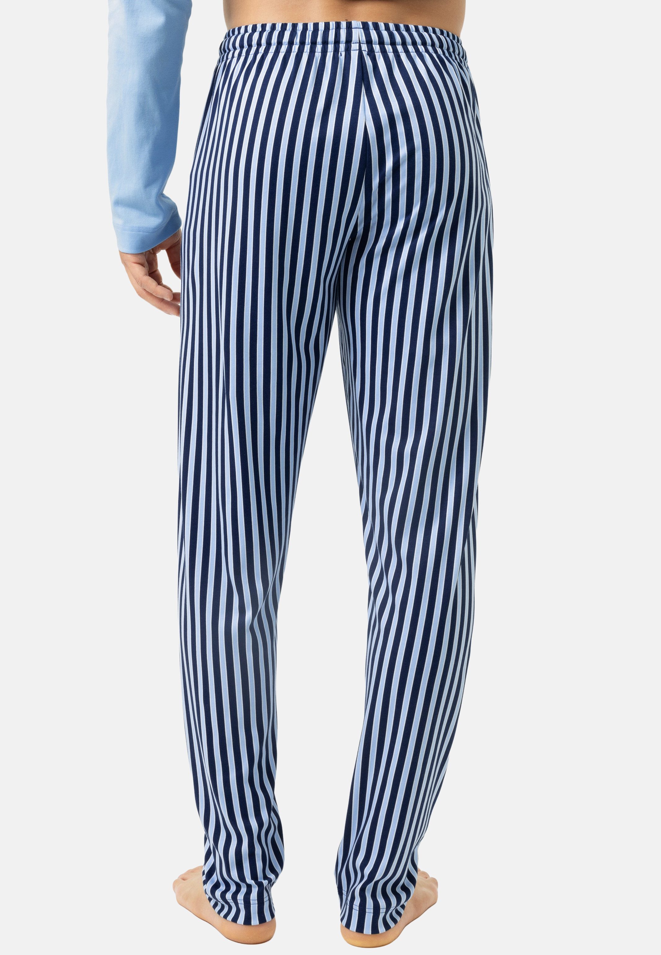 Mey Schlafhose Graphic Stripes (1-tlg) Schlafanzug Hose - Baumwolle - Atmungsaktiv