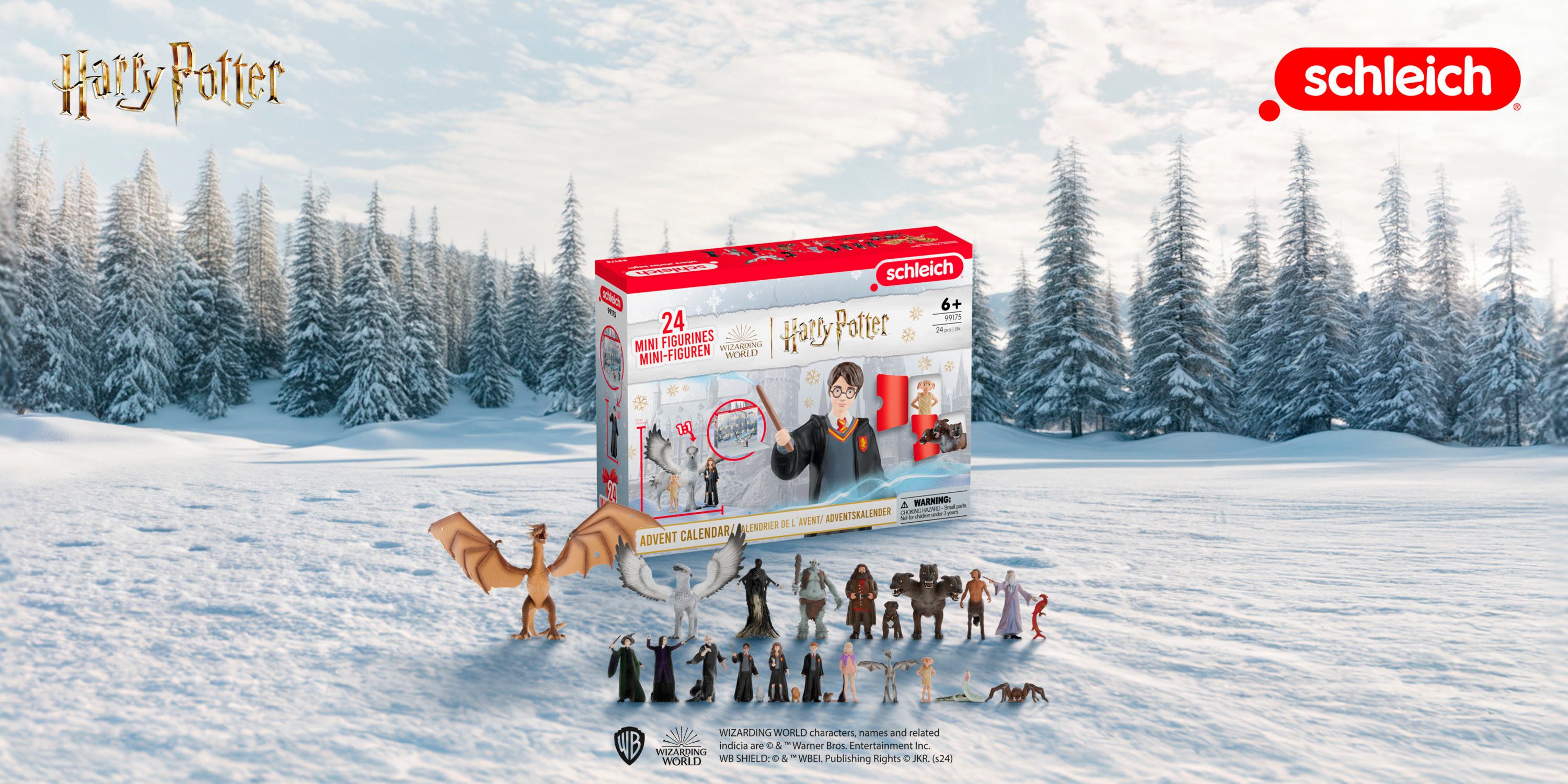 Schleich® Spielzeug-Adventskalender WIZARDING WOLRD™, Harry Potter günstig online kaufen