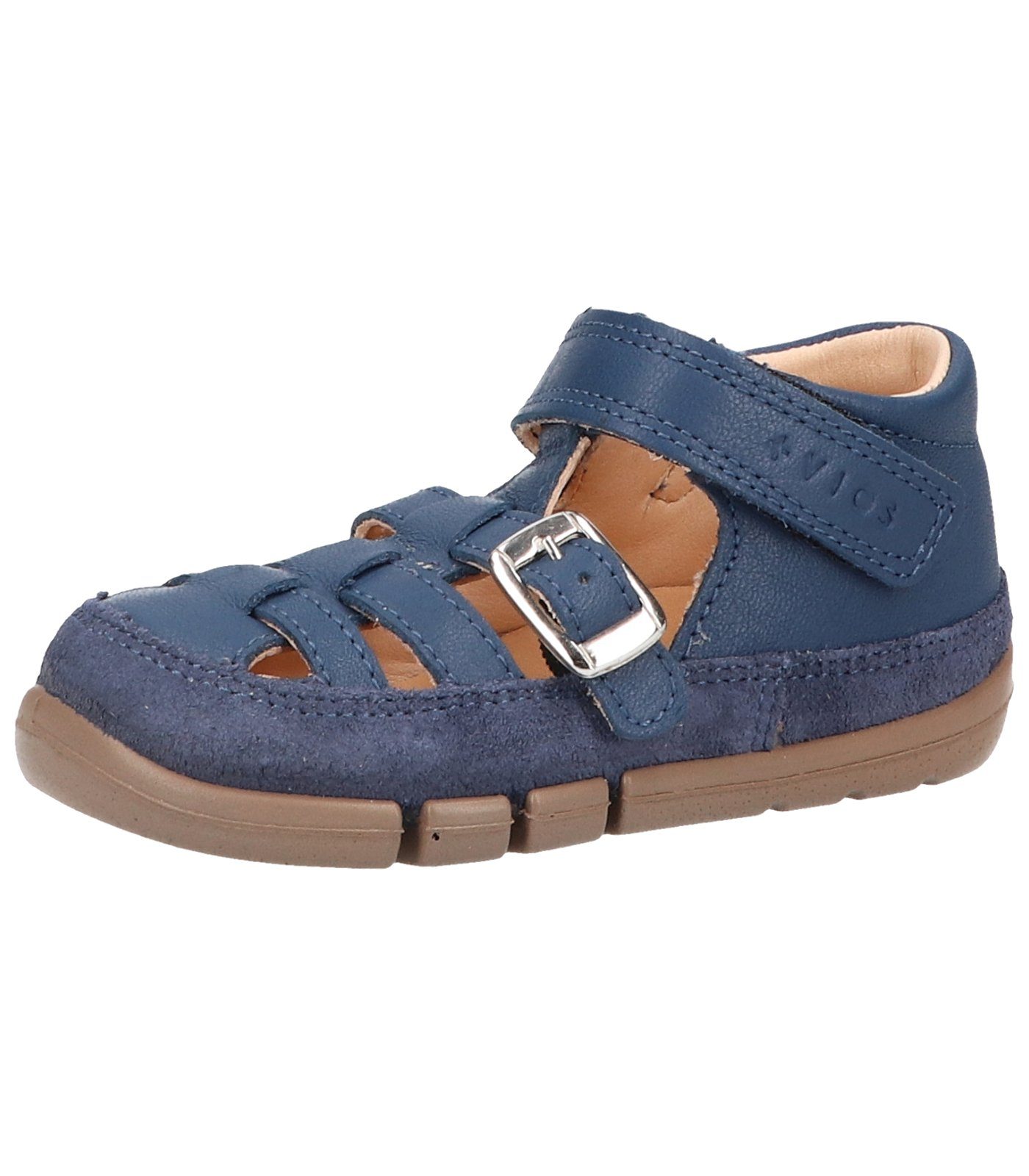 wird auftauchen! Legero Superfit Halbschuhe Leder Marine Klettschuh