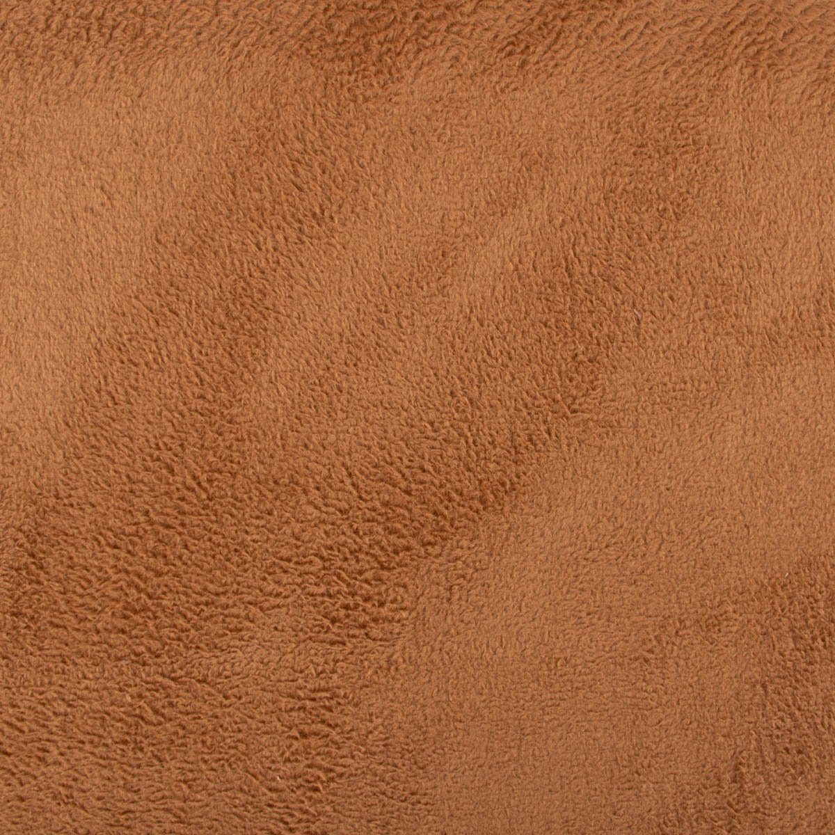 Thumbnail - SCHÖNER LEBEN. Stoff Wellness Fleece Doubleface einfarbig camel 1,45m Breite, pflegeleicht