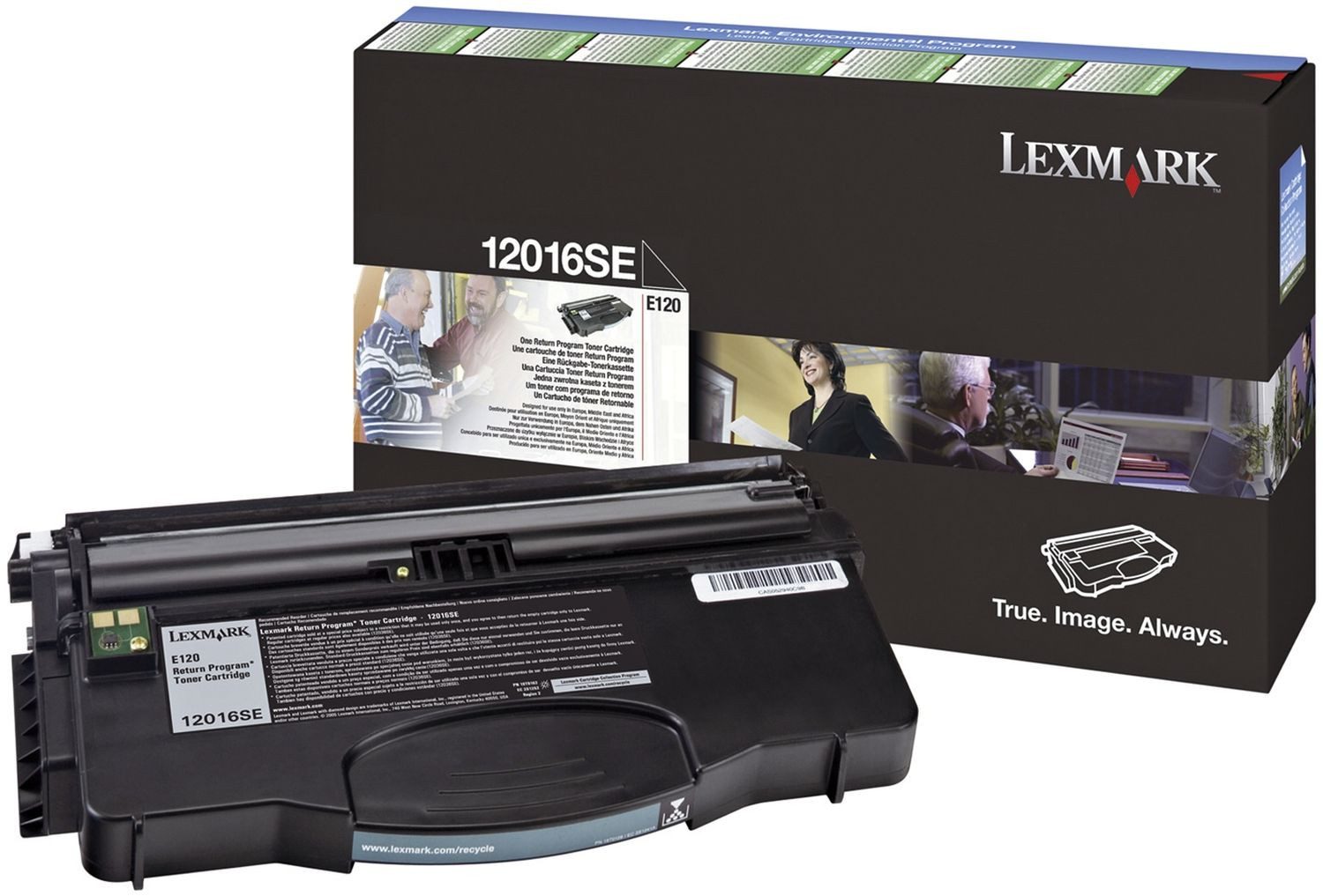 Tonerkartusche Lexmark 12016SE Lexmark Toner 12016SE schwarz
