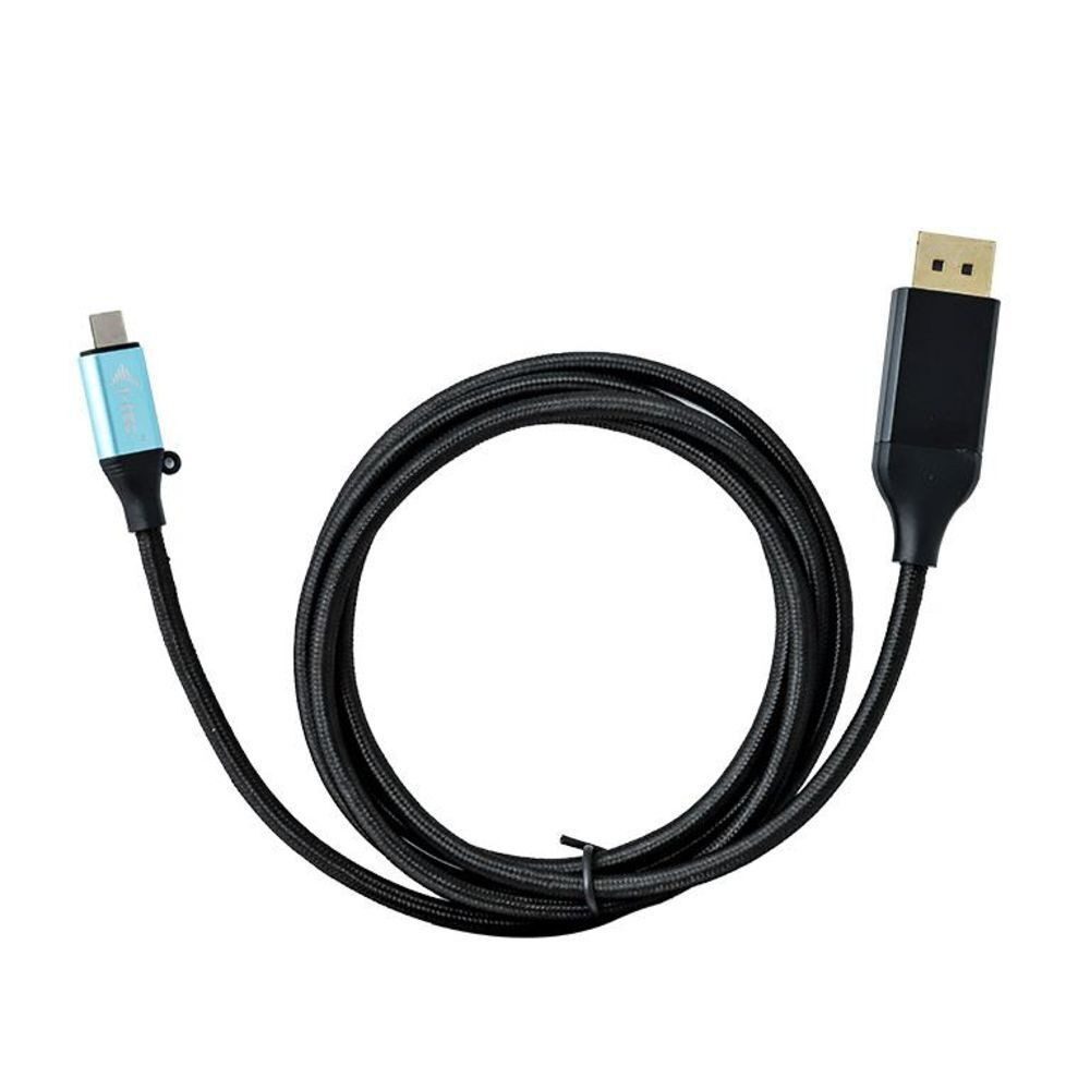 I-TEC i-tec USB-C > DisplayPort 4K Kabel (2m) - Verbindung USB-Kabel, USB-C, DisplayPort, 4K Auflösung bis zu 3840 x 2160