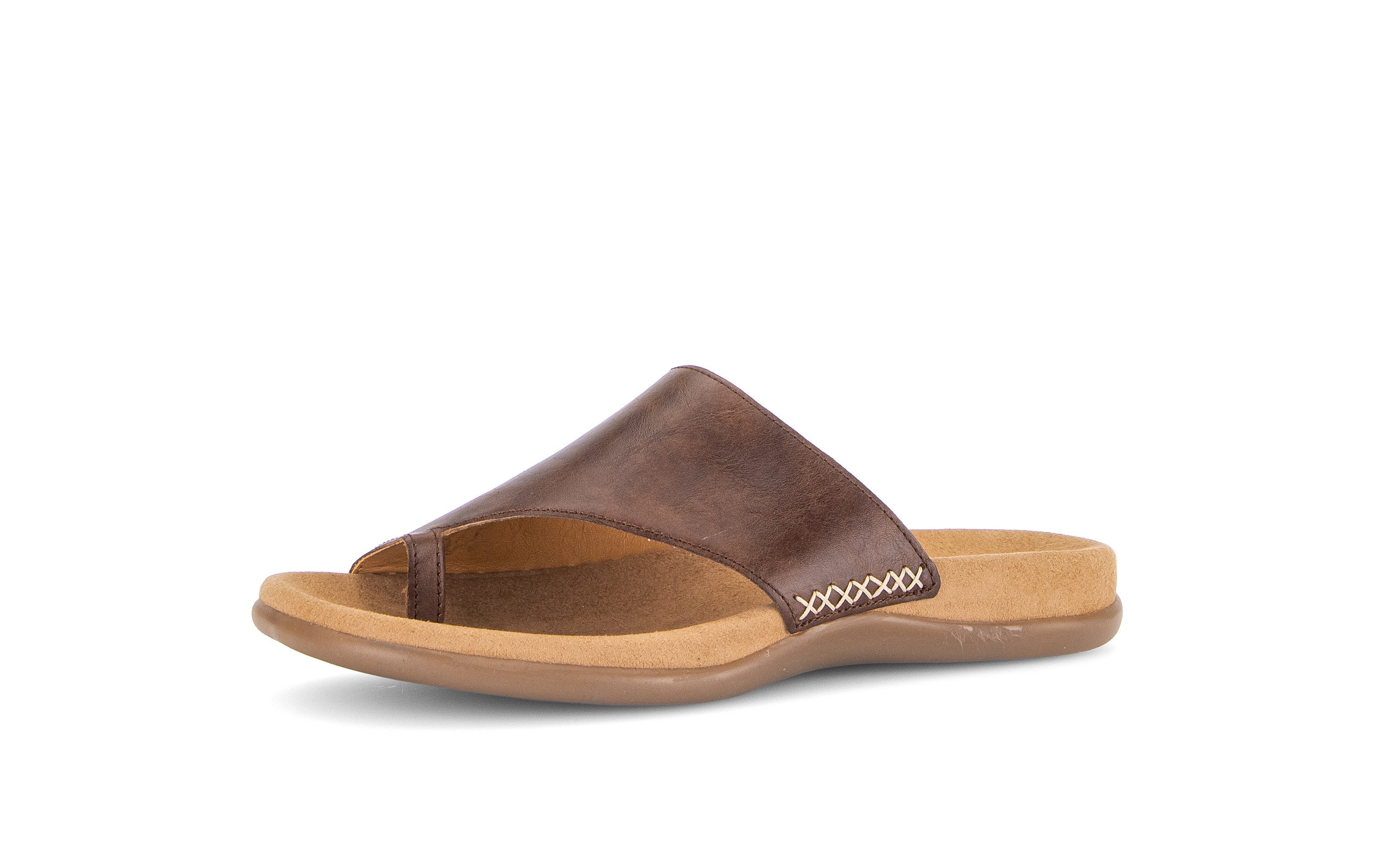 Gabor Zehentrenner Sommerschuh, Schlupfschuh mit modischem Zehenring