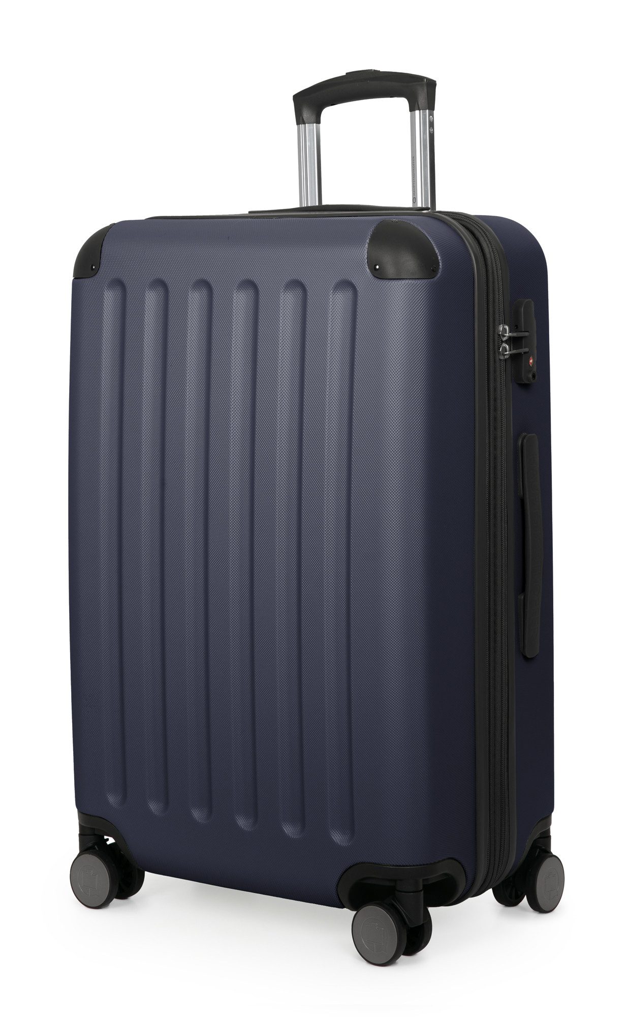 Hauptstadtkoffer Koffer Spree, 4 Rollen, Mittelgroßer Koffer Hartschale Trolley 65 cm, TSA, 74 L