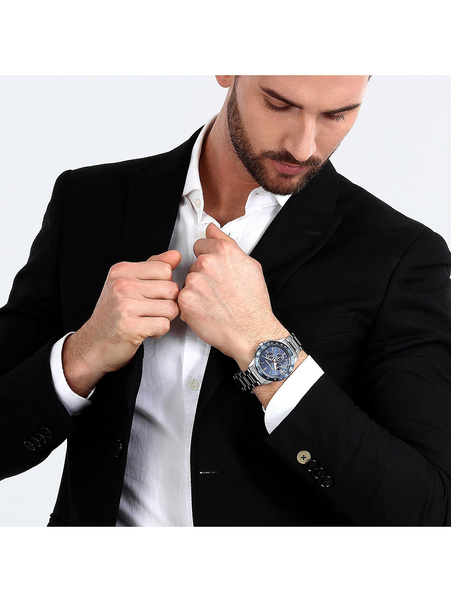 Trussardi Quarzuhr Trussardi Herren-Uhren Analog Quarz