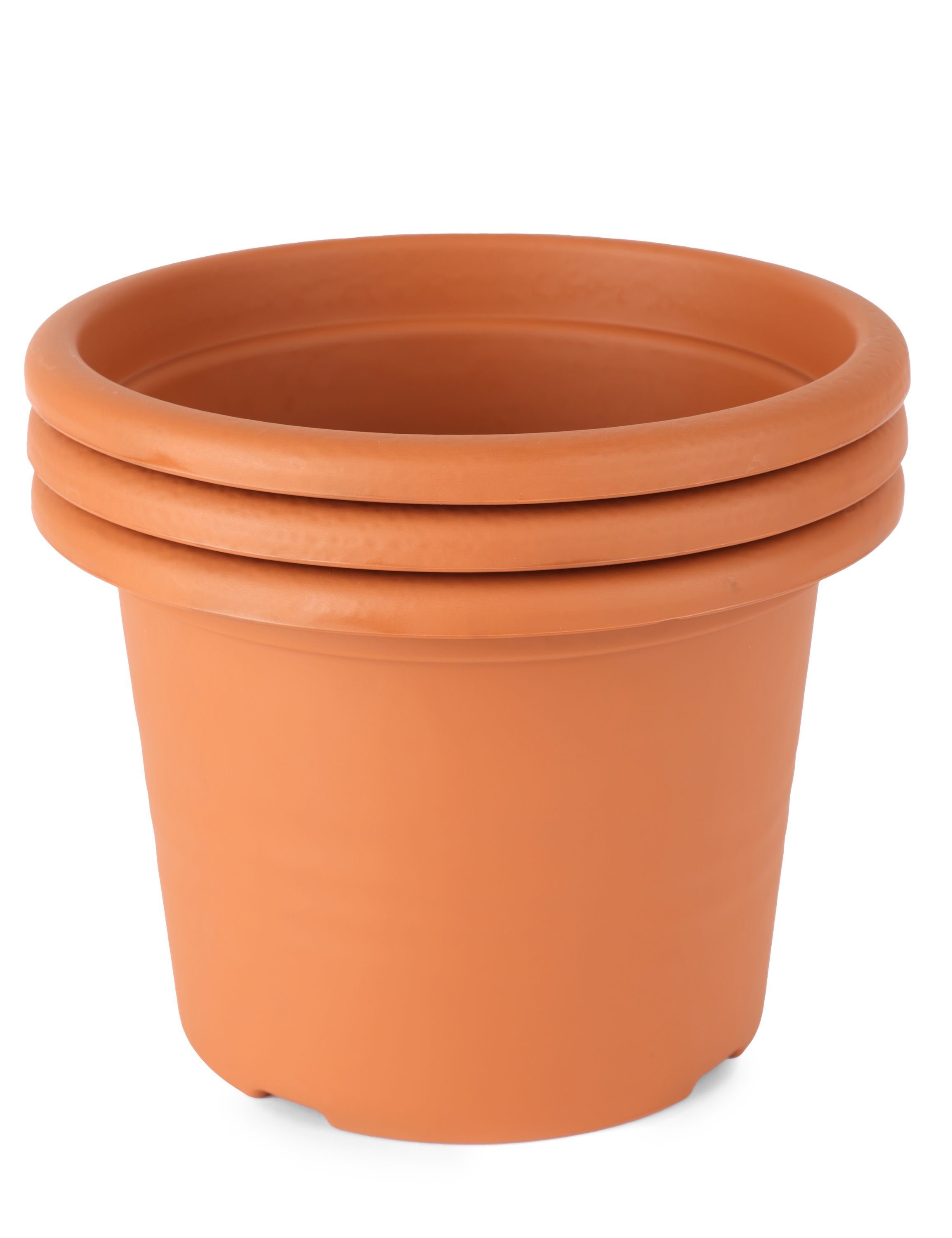 3 Dreier Garronda Terracotta - Set Pack GD-0022 Blumentopf Stück