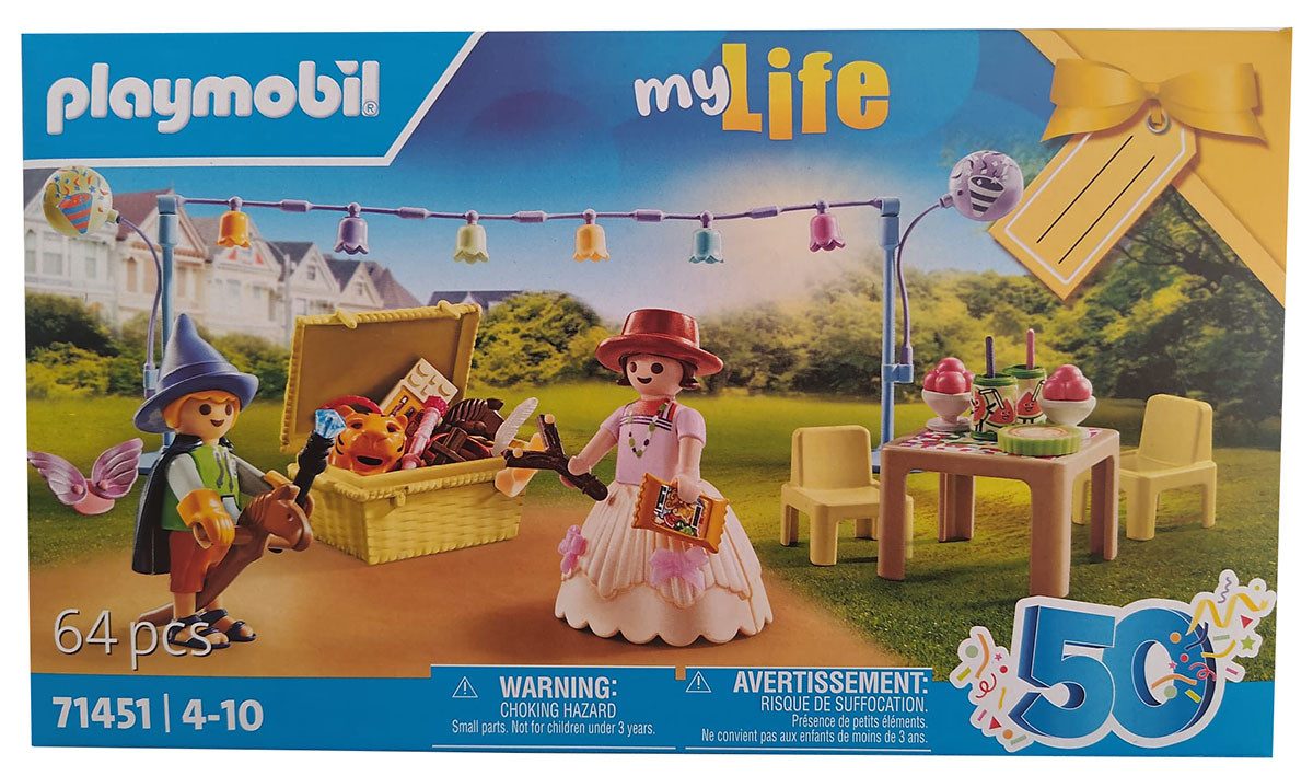 Playmobil® Spielfigur PLAYMOBIL myLife, Kostümparty Engel Cowboy Prinzessin Umhang Set