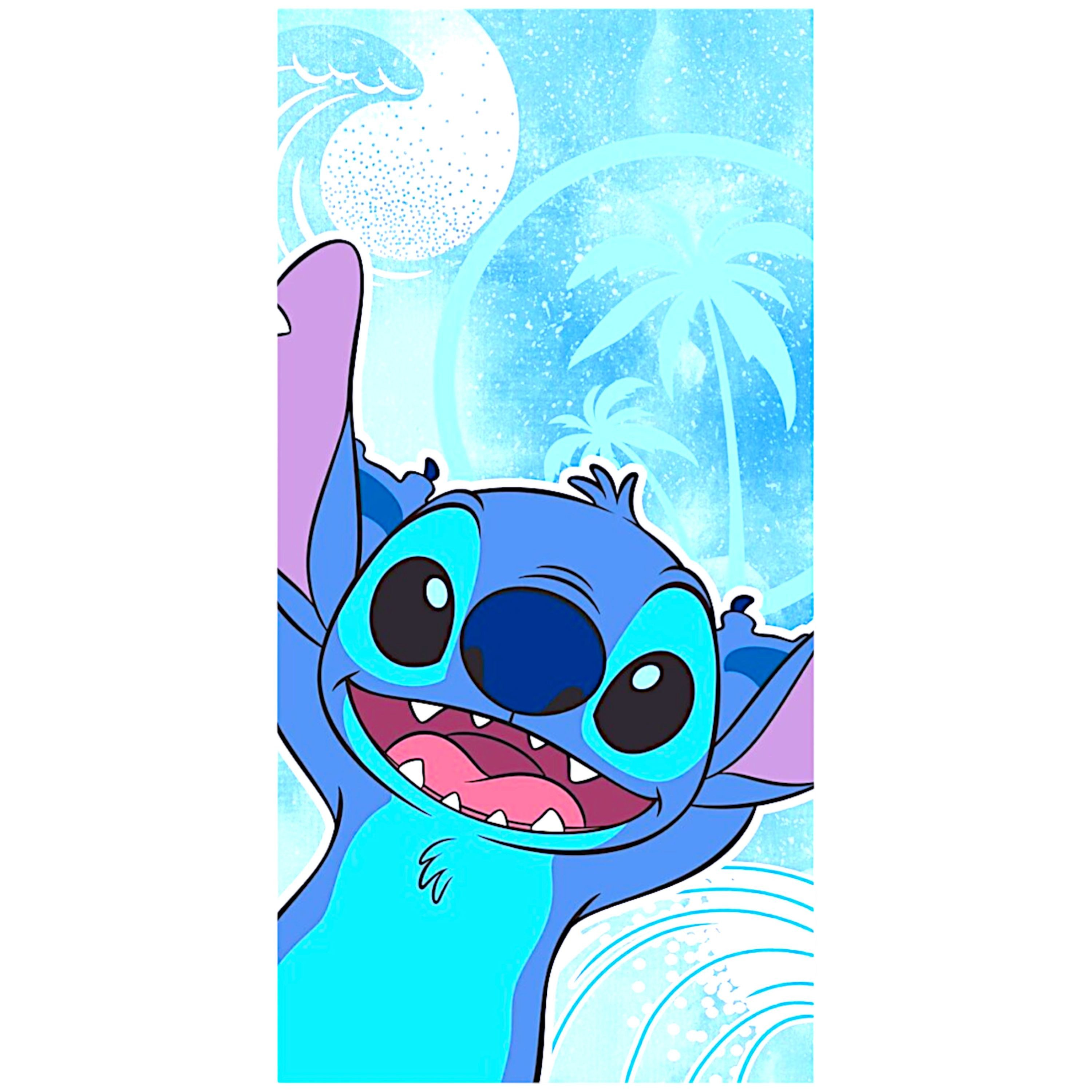 Lilo & Stitch Badetuch Stitch, Baumwolle, Strandtuch 70 x 140 cm günstig online kaufen