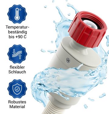 VIOKS Zulaufschlauch Aquastop Schlauch Sicherheitsschlauch 3/4 Zoll, Zubehör für Waschmaschine, Geschirrspüler