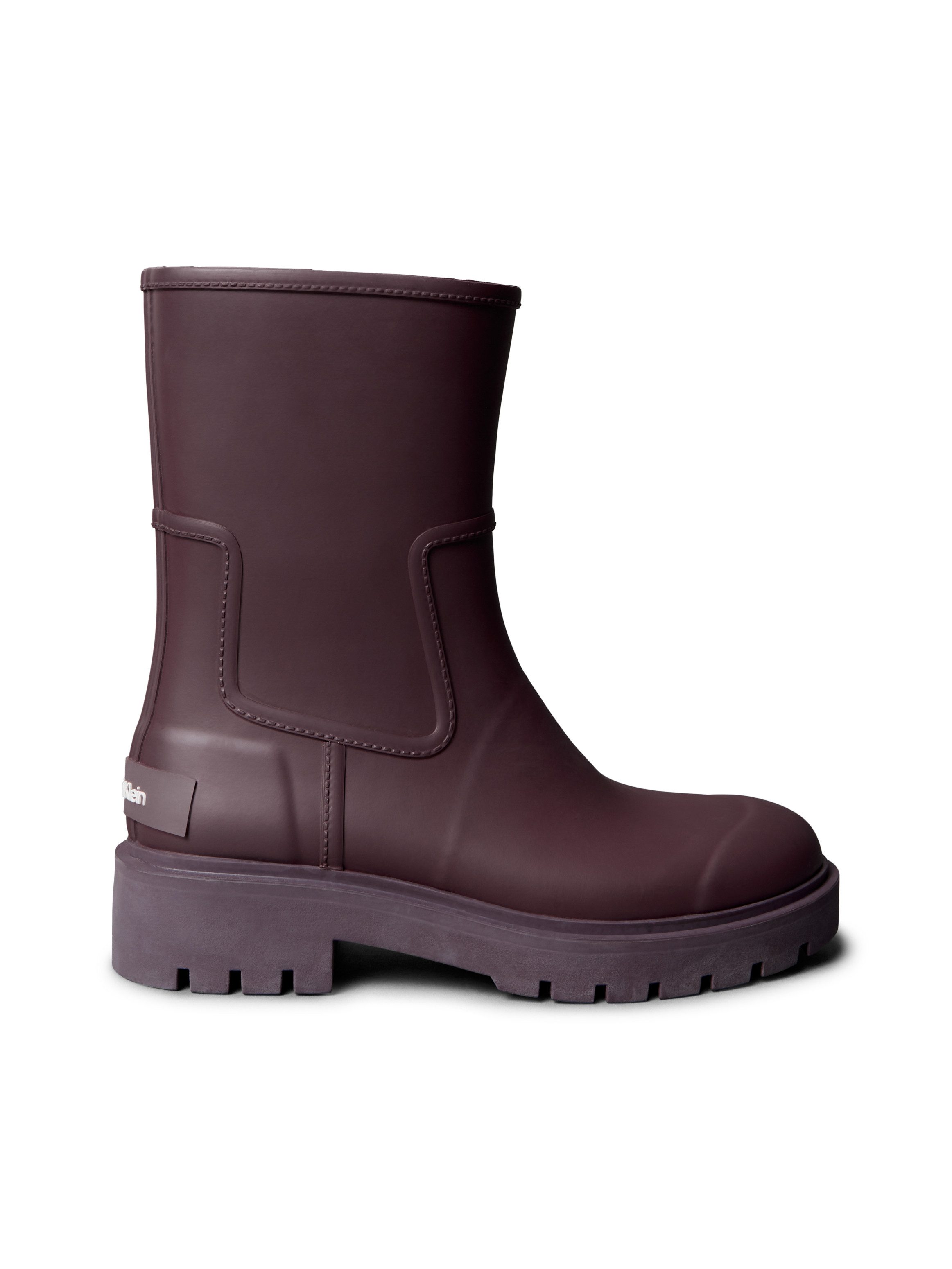 Calvin Klein Jeans MID RAINBOOT RUBBER Gummistiefelette Rainboots, Stiefelette, mit Logoschriftzug – Bild 5 von 5
