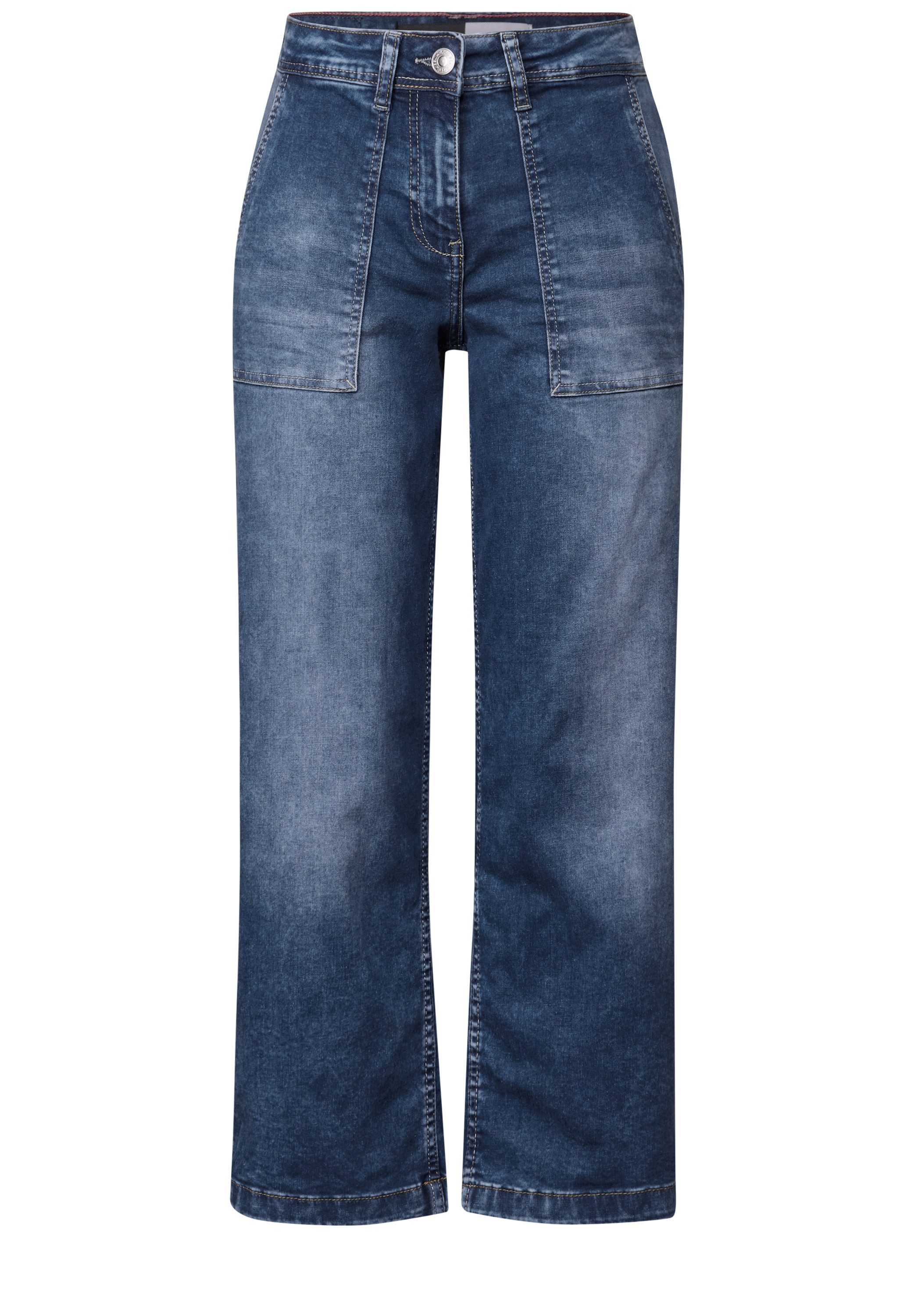 CECIL Loose-fit-Jeans High Waist