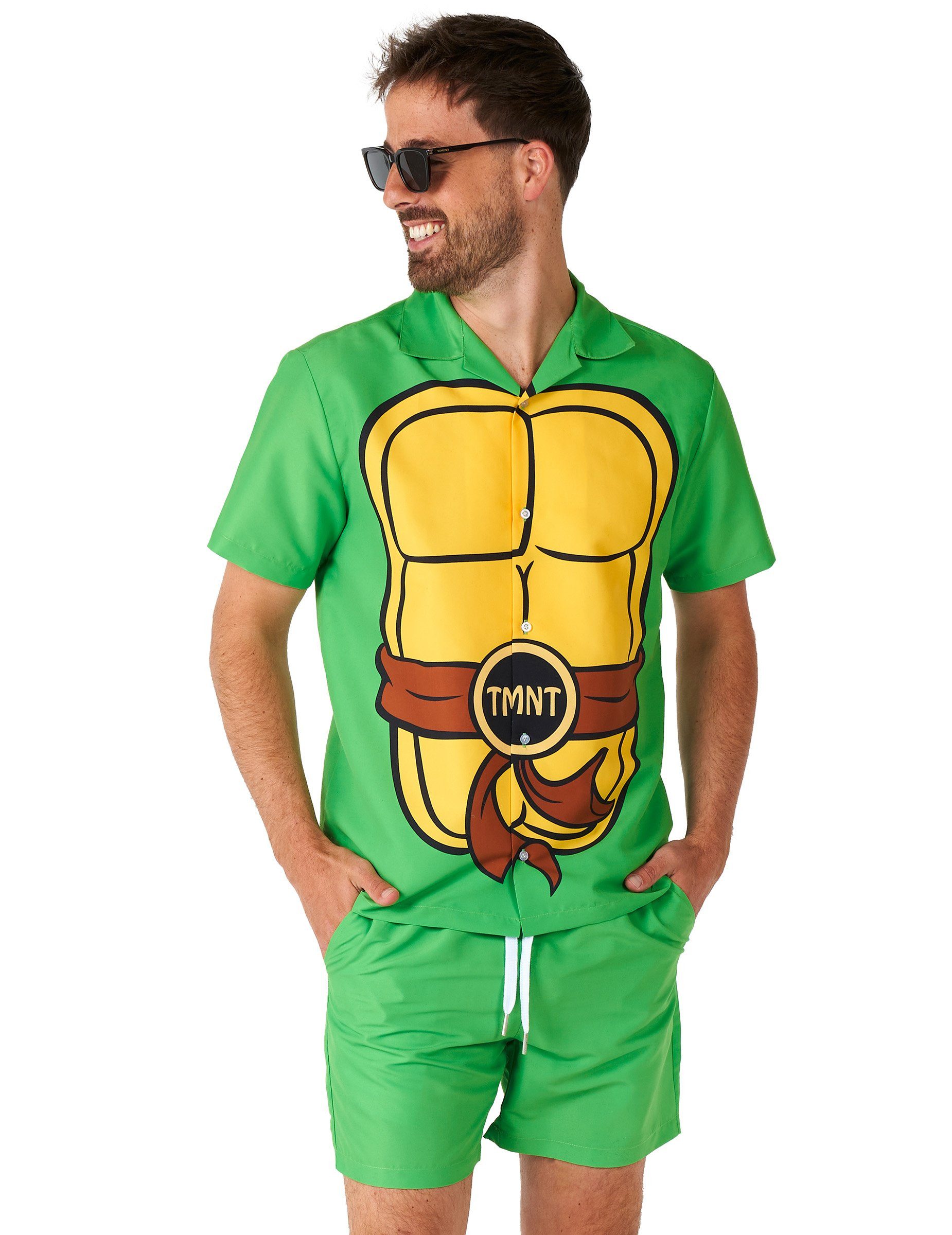 Opposuits Kostüm Ninja Turtles Suitmeister Sommerkostüm Herren