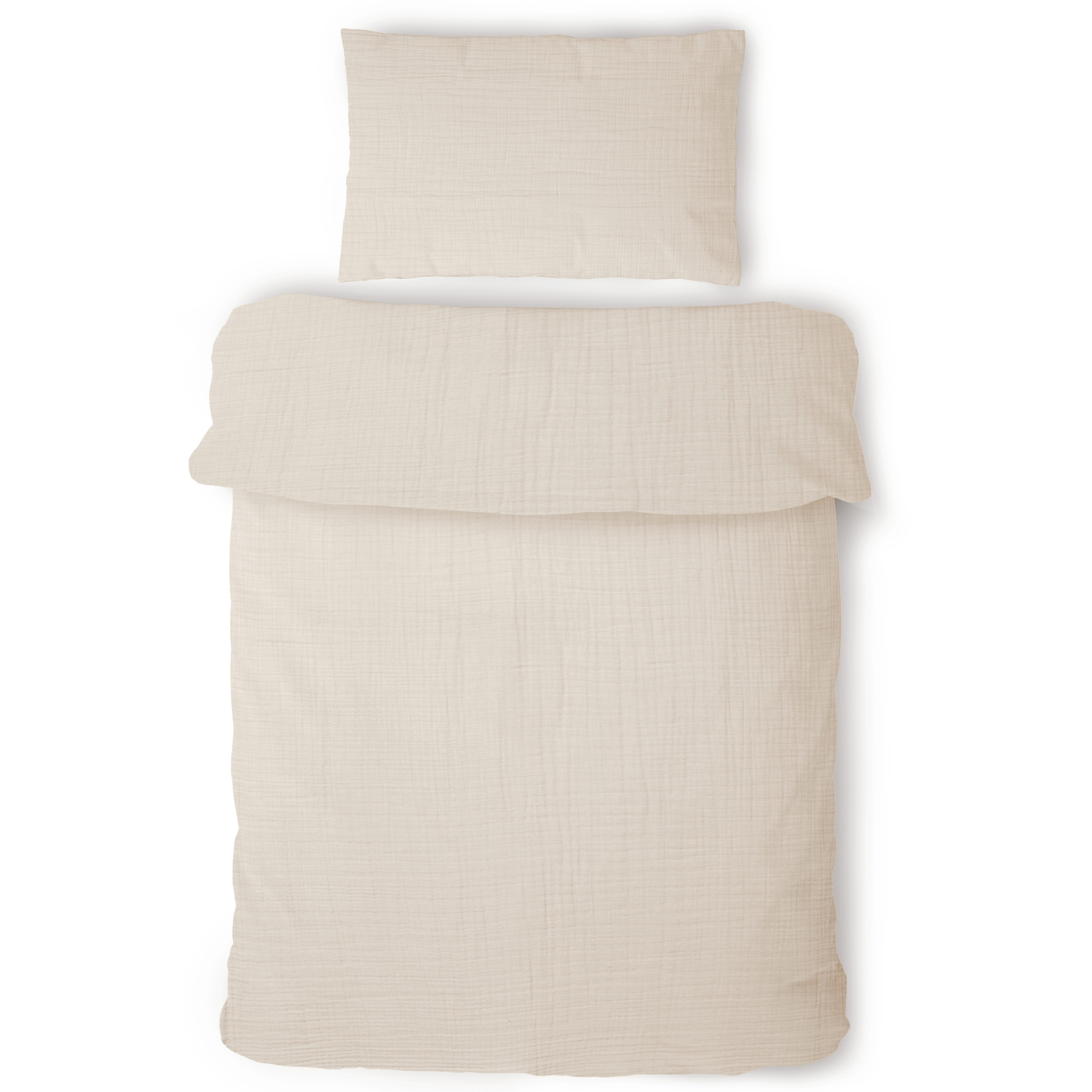 Laynenburg Kinderbettwäsche Musselin 2 teilig aus 100% Baumwolle in 100x135 günstig online kaufen