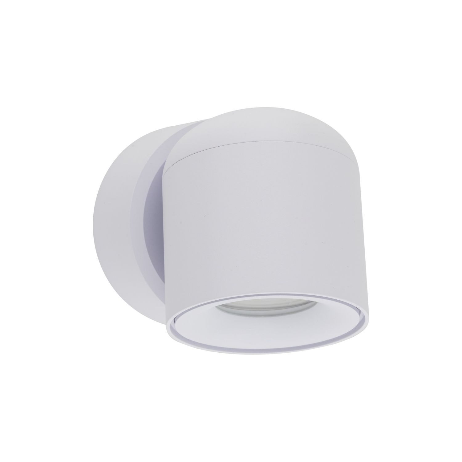 Licht-Erlebnisse Deckenstrahler PLAZAL, ohne Leuchtmittel, Metall GU10 IP65 verstellbar B: 9,4 cm Weiß