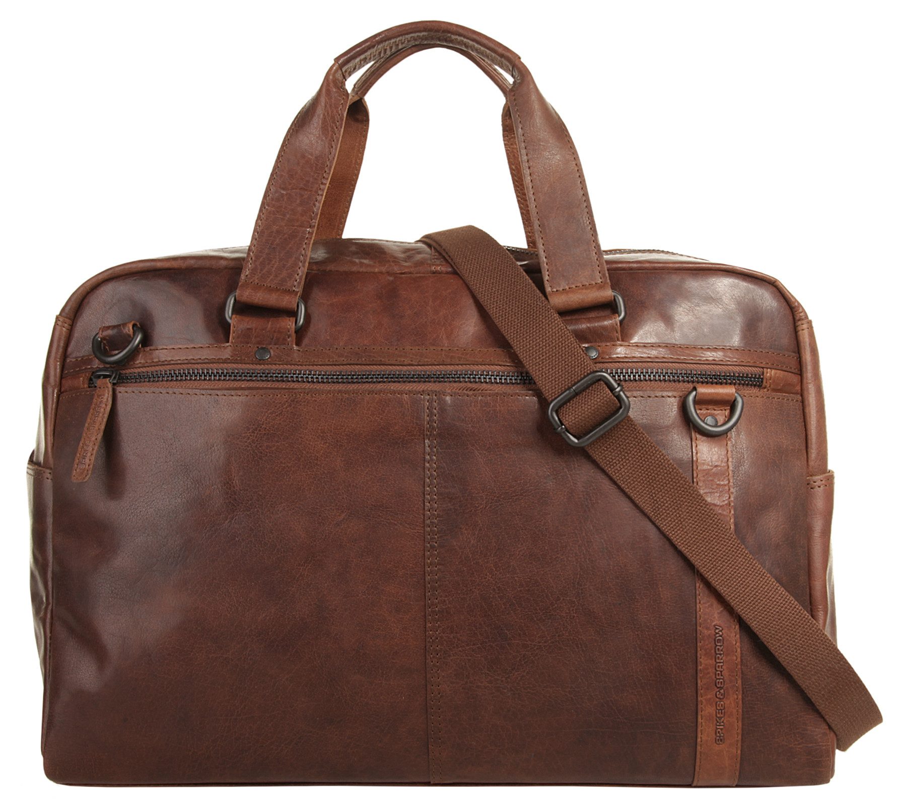 Spikes & Sparrow Reisetasche, echt Leder