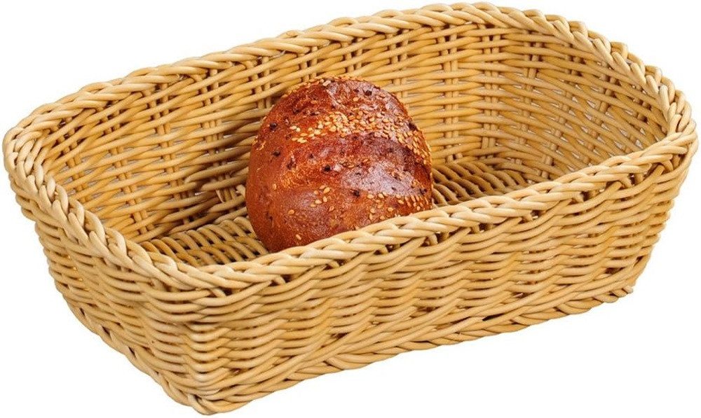 KESPER® Brotkorb Brotkorb Brötchenkorb Frühstück Obstkorb 30x20x8,5 4000270198052, (1-tlg), leicht zu säubern