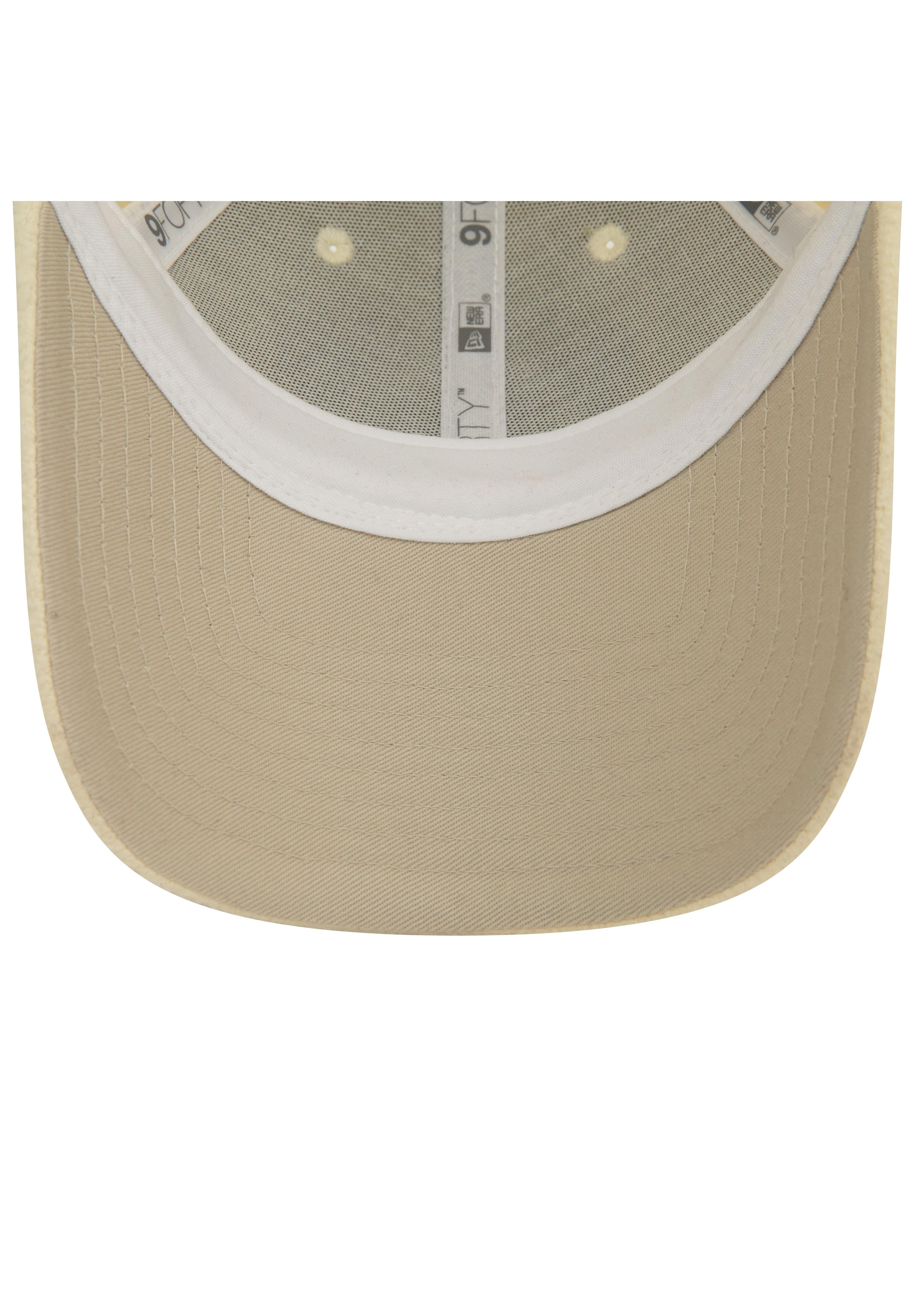 New Era Baseball Cap New York Yankees MLB Cosy Beige 9Forty Verstellbare Damen Cap New Era (1-St)