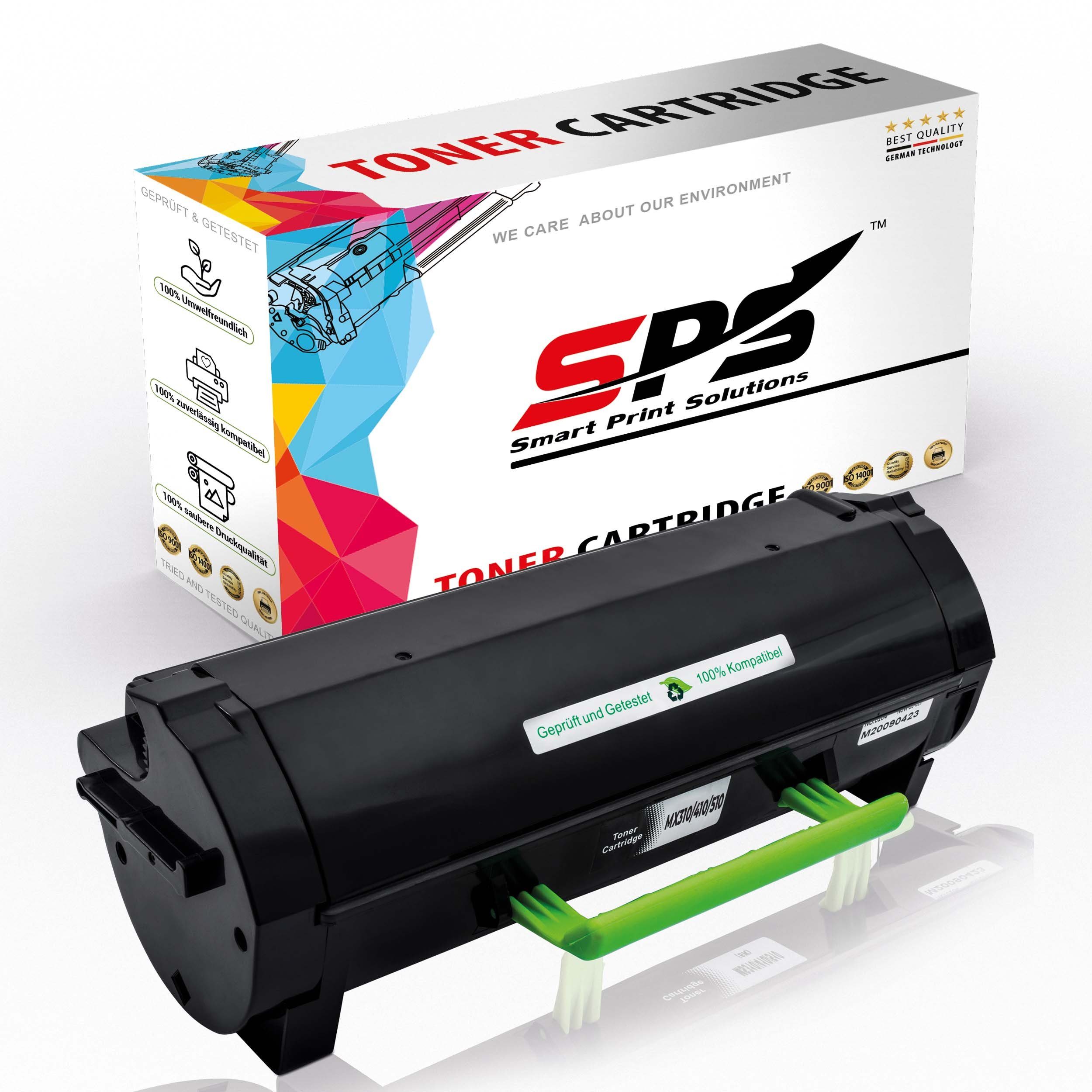 SPS Tonerkartusche Kompatibel für Lexmark MX 310 (60F2H00/602H) Toner-Kit Schwarz, (1er Pack)