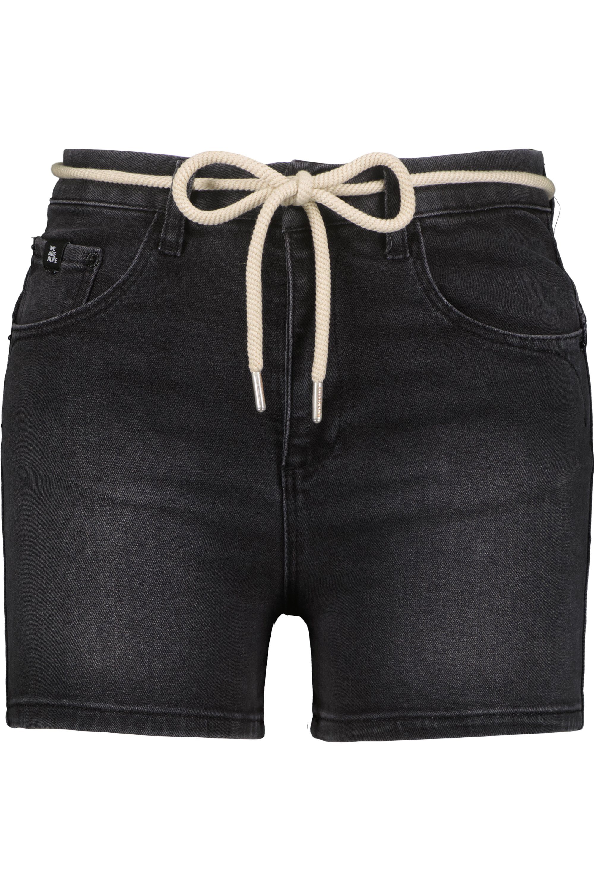 & DNM Hose Shorts Q Alife kurze JanaAK Shorts Jeansshorts, Kickin Damen