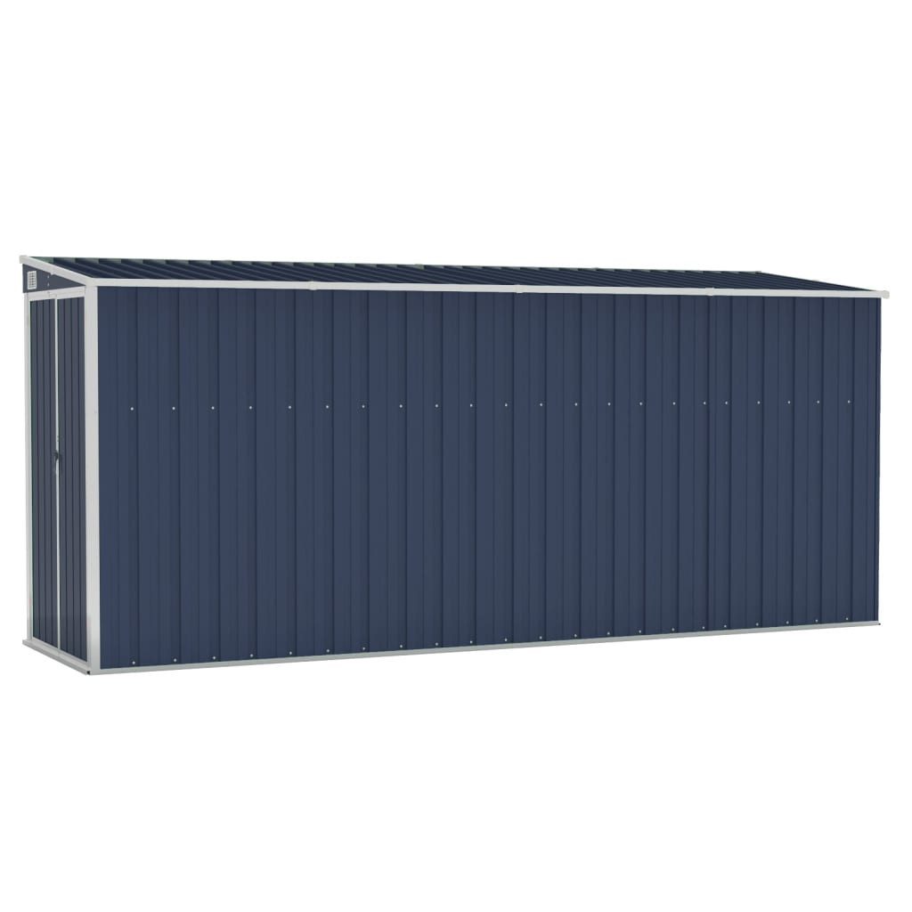 vidaXL Garten-Geräteschrank Anthrazit - 118 x 382 x 178 cm Wand-Geräteschuppen Anthrazit 118x382x1