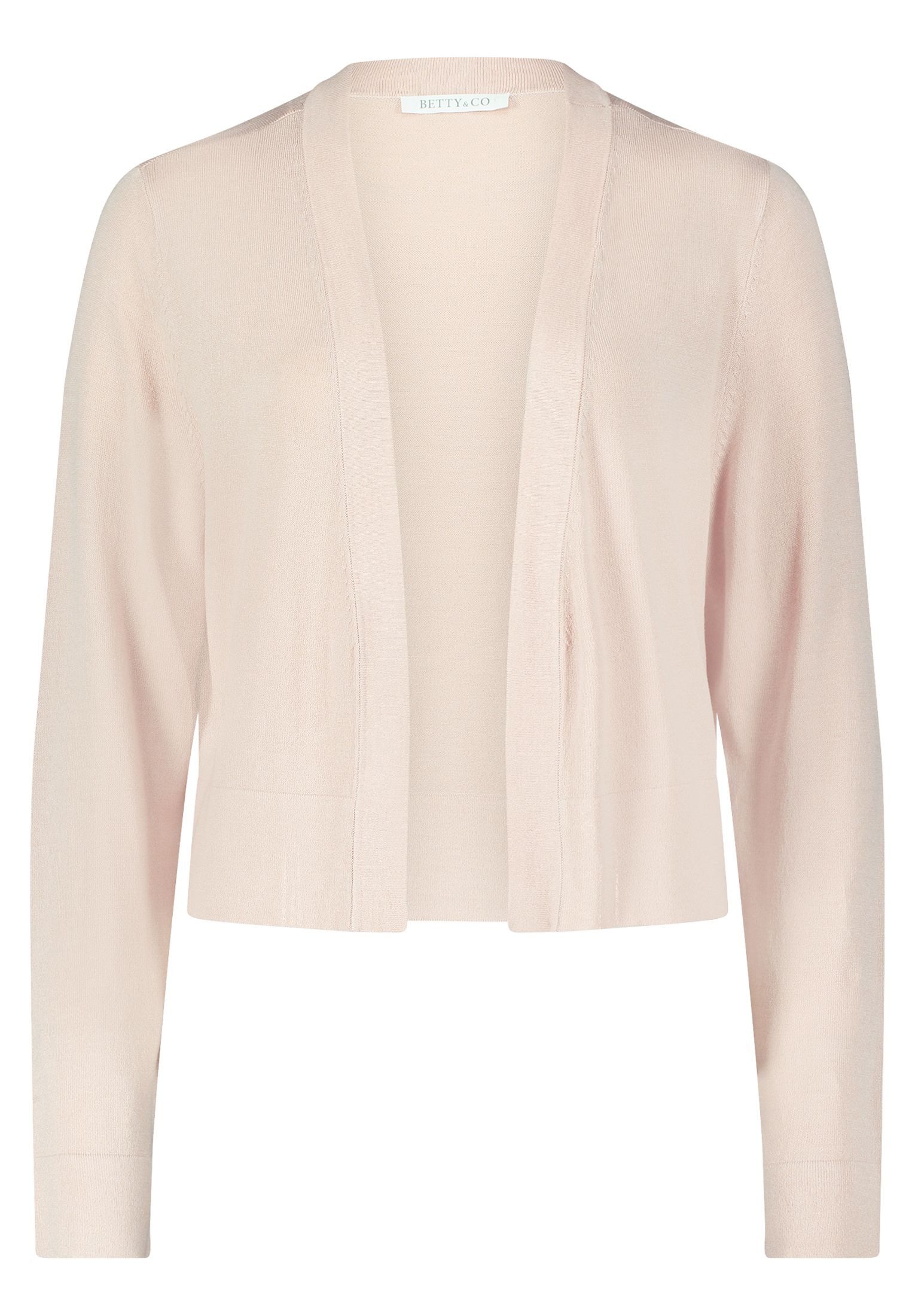 Strickjacke Betty & Co Strick-Cardigan ohne Verschluss