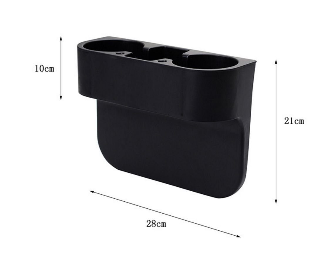 Rutaqian Aufbewahrungsbox Autositz Aufbewahrungsbox,Auto Seat Organizer Mit  2 Ladeanschluss, Mit 2 Ladeanschluss