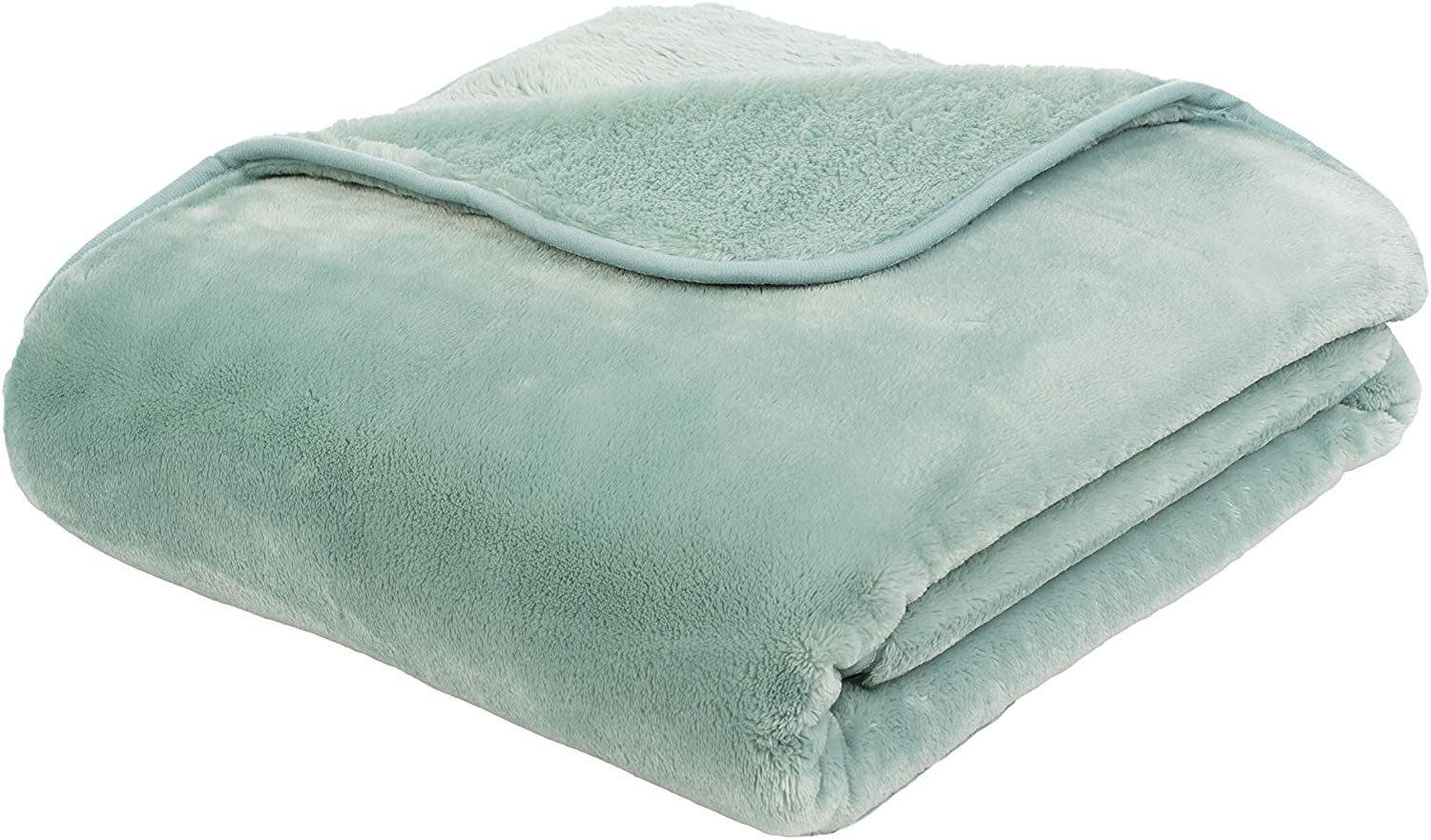 Wohndecke Premium Cashmere-Feeling Wohn- und Kuscheldecke, 130 x 170 cm, Gözze