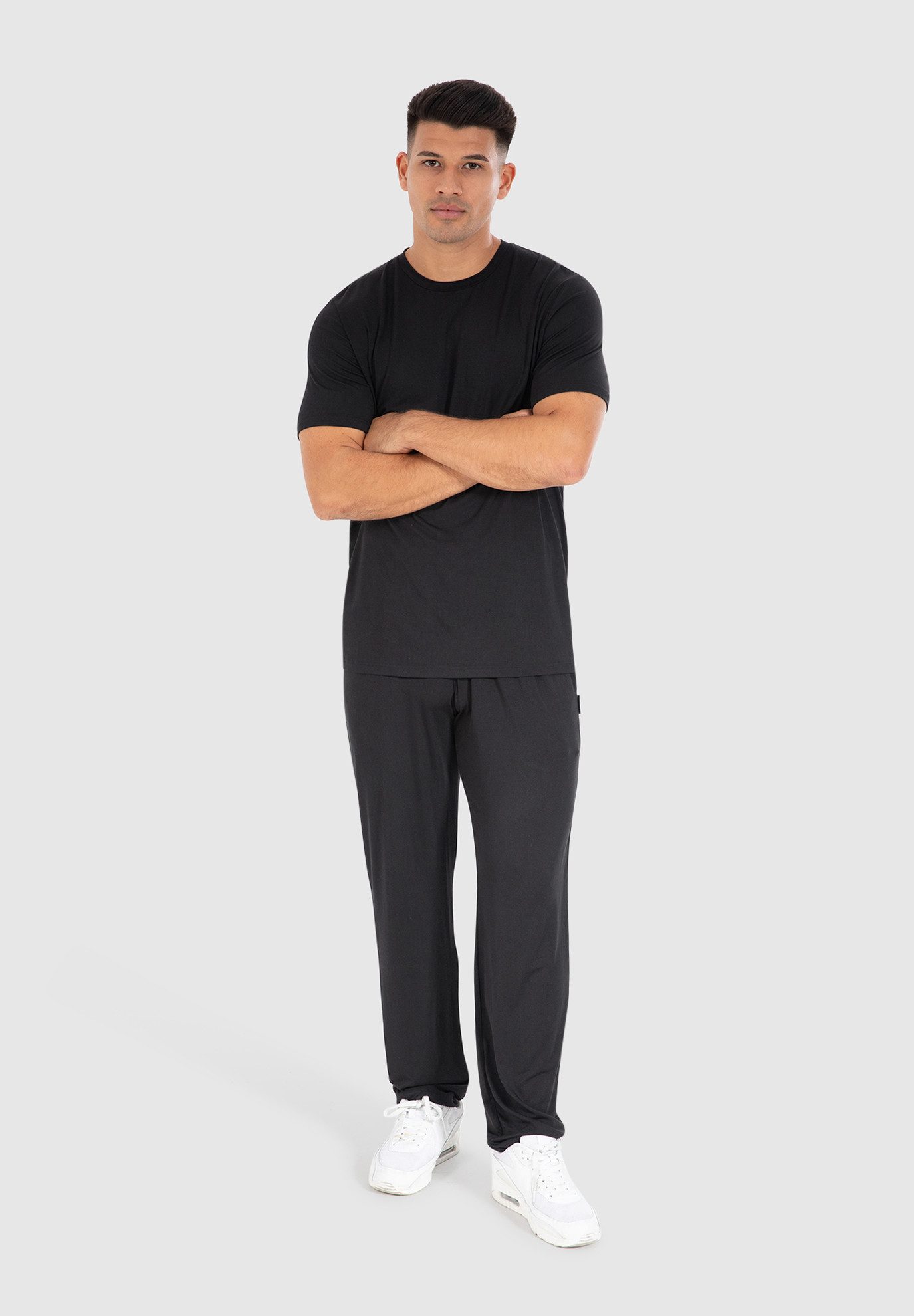 Smilodox T-Shirt Ilian Modal, Kurzarm Shirt günstig online kaufen