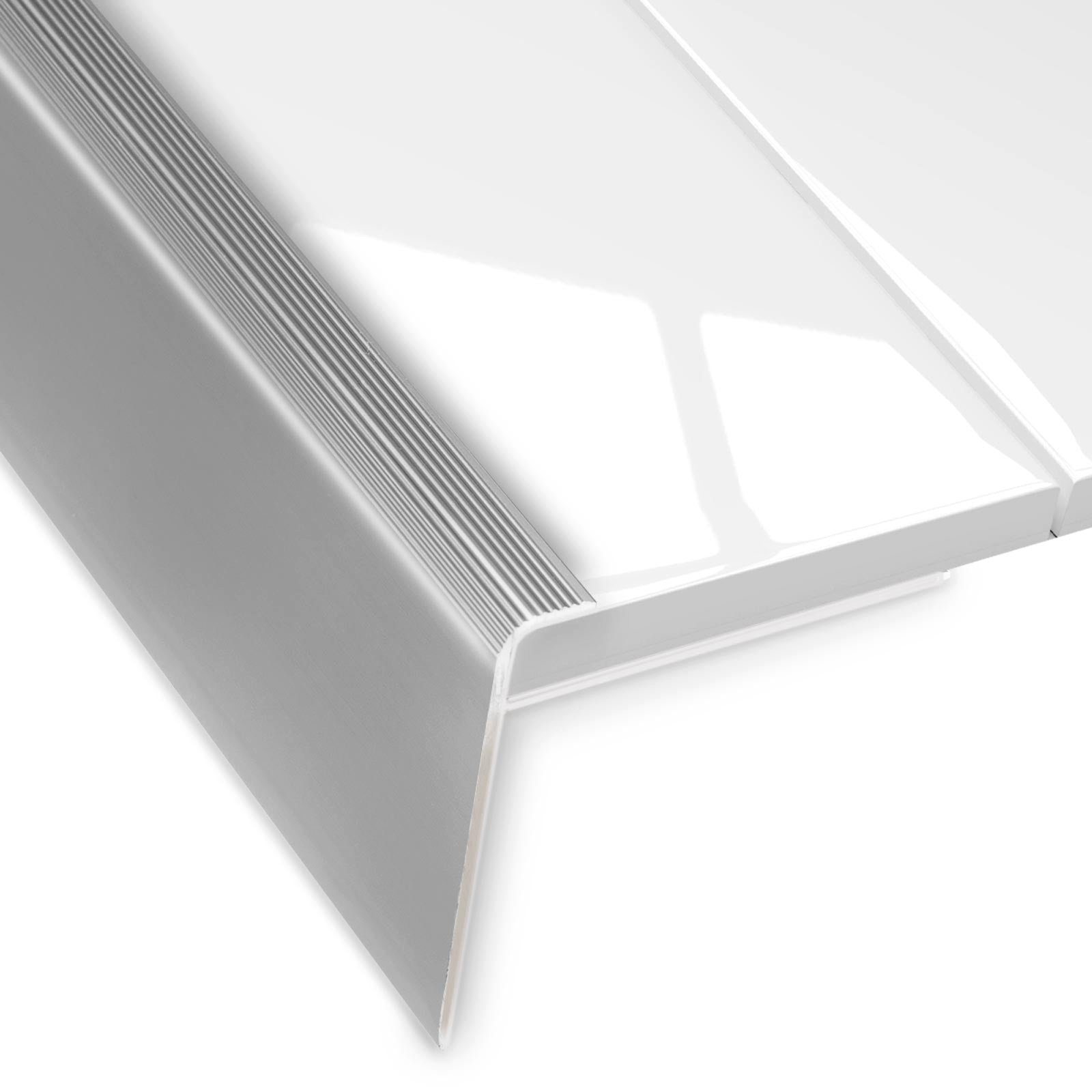 Floordirekt Treppenkantenprofil Safety, verschiedene Farben, F-Form