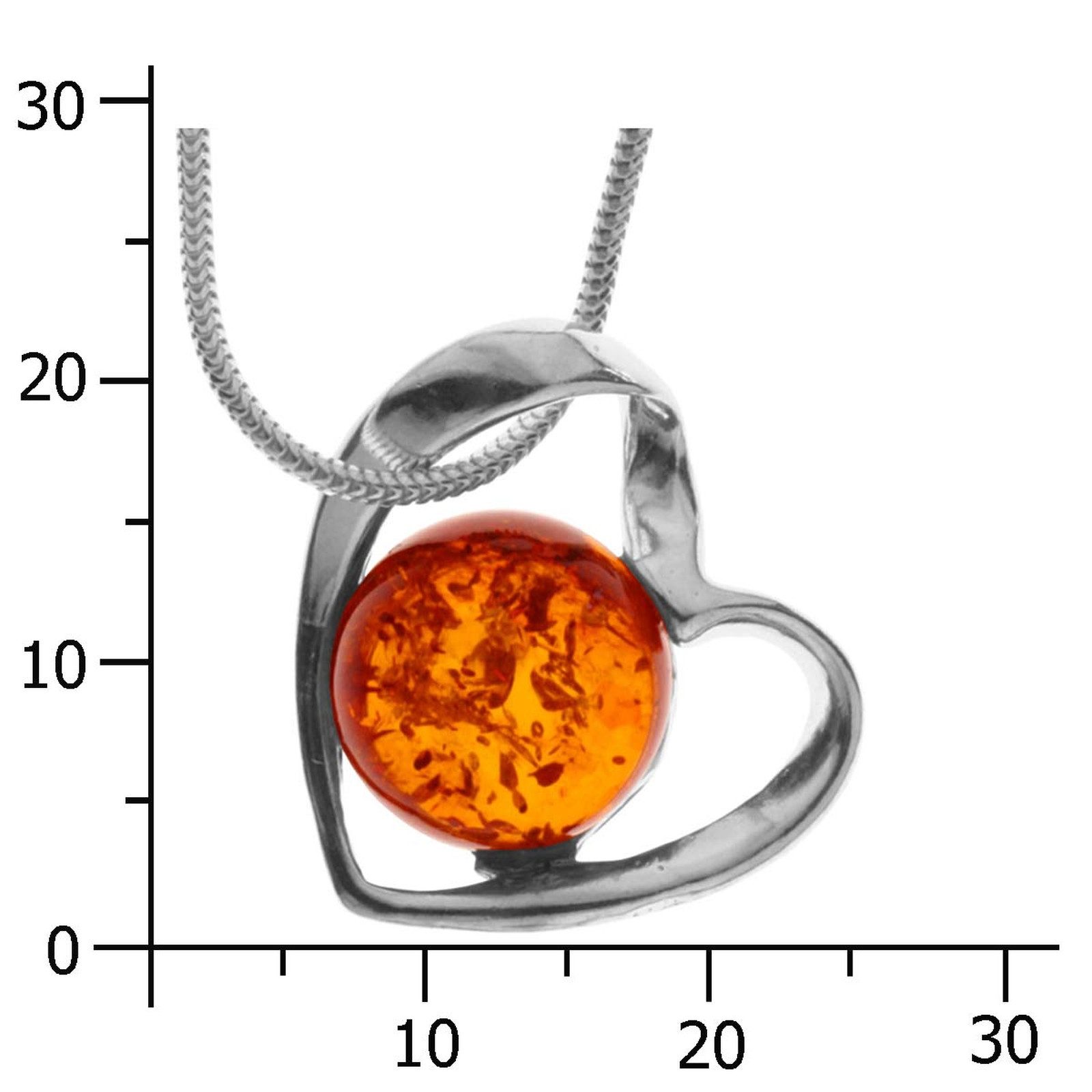 OSTSEE-SCHMUCK Kette mit Anhänger Ostsee-Schmuck Kette mit Anhänger Gleiter günstig online kaufen