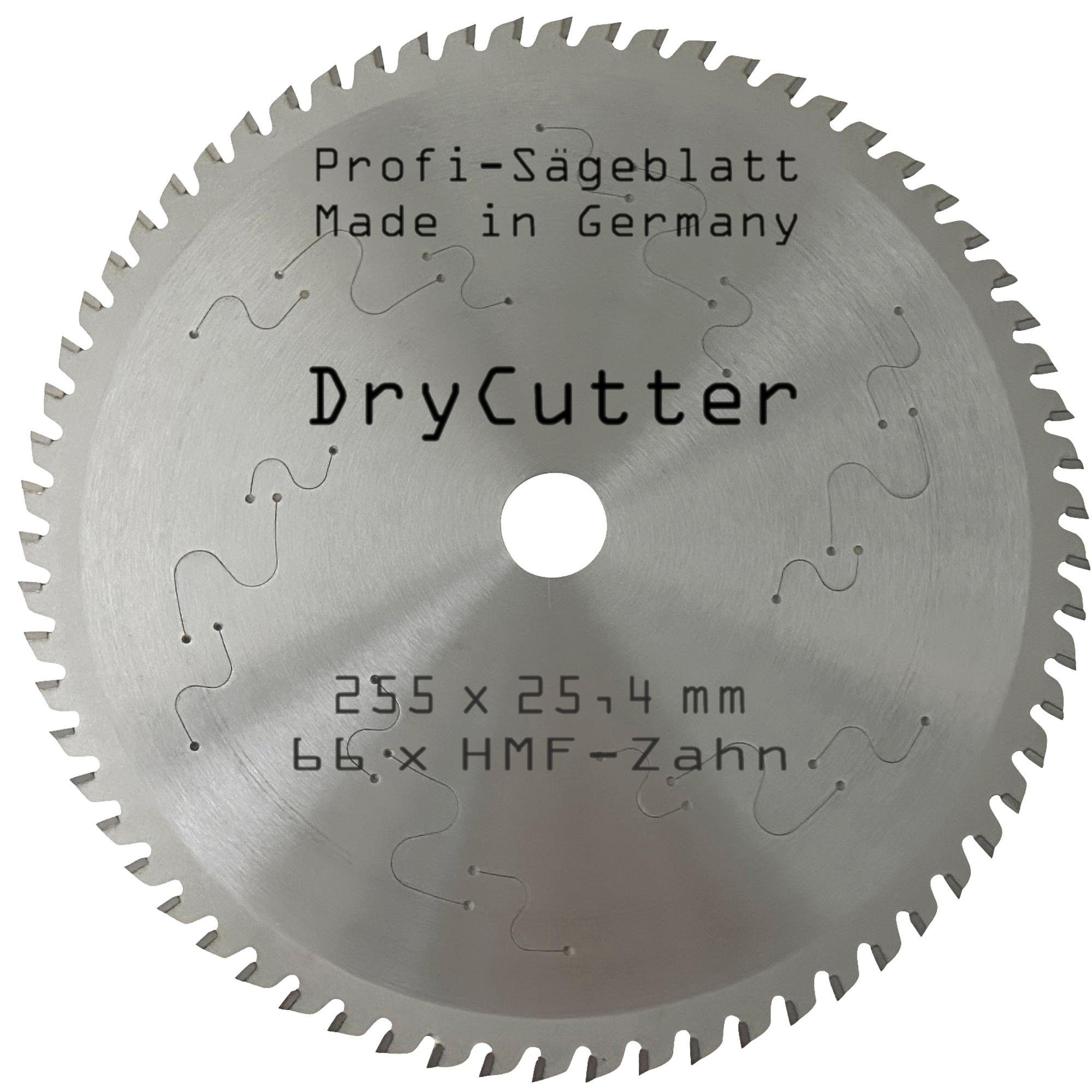 BauSupermarkt24 Kreissägeblatt Sägeblatt Dry-Cutter 255 x 25,4 mm für Kreissäge Alu Kunstoff Stahl