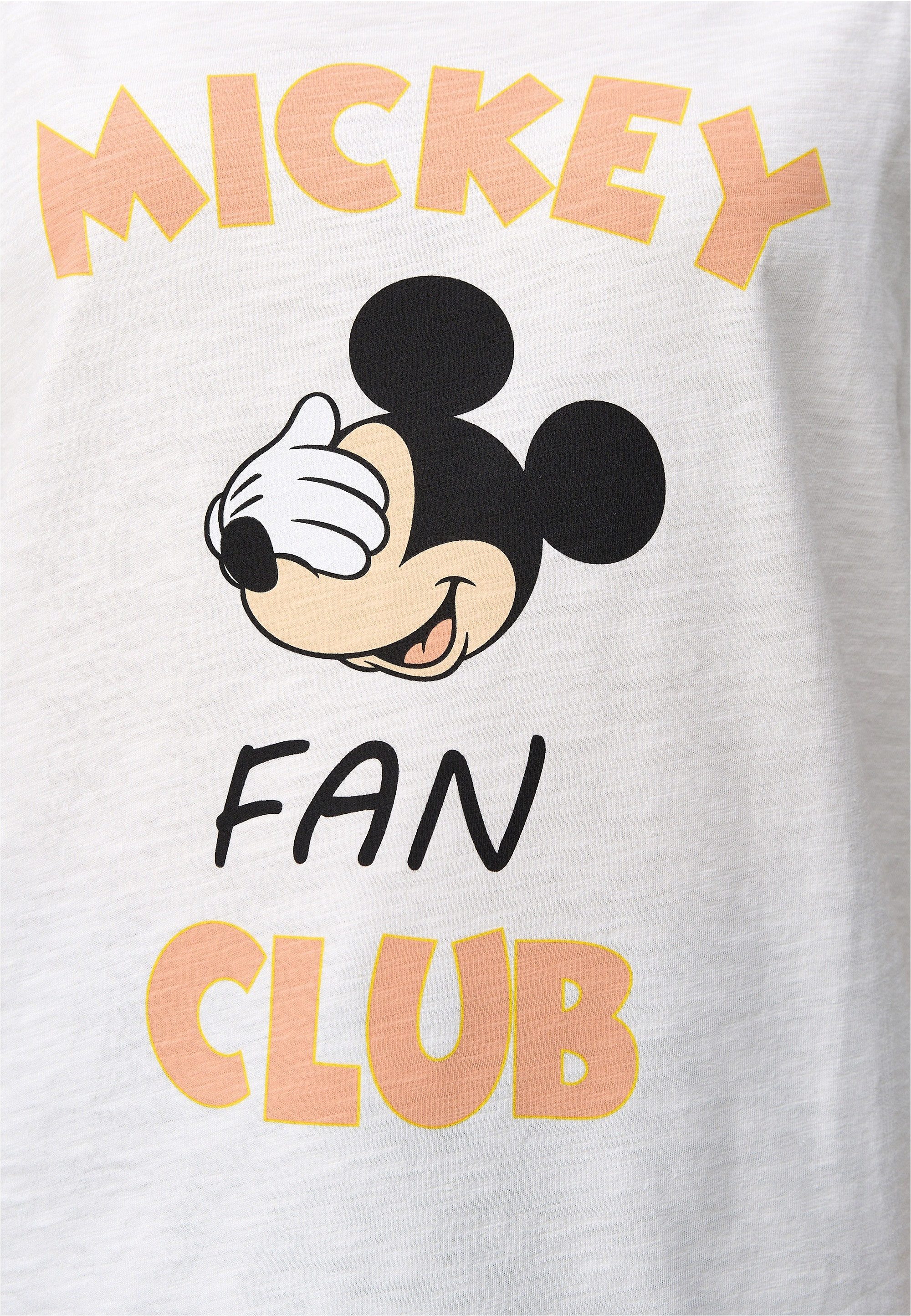 Recovered T-Shirt Mickey Mouse Fan Club im zeitlosen Design