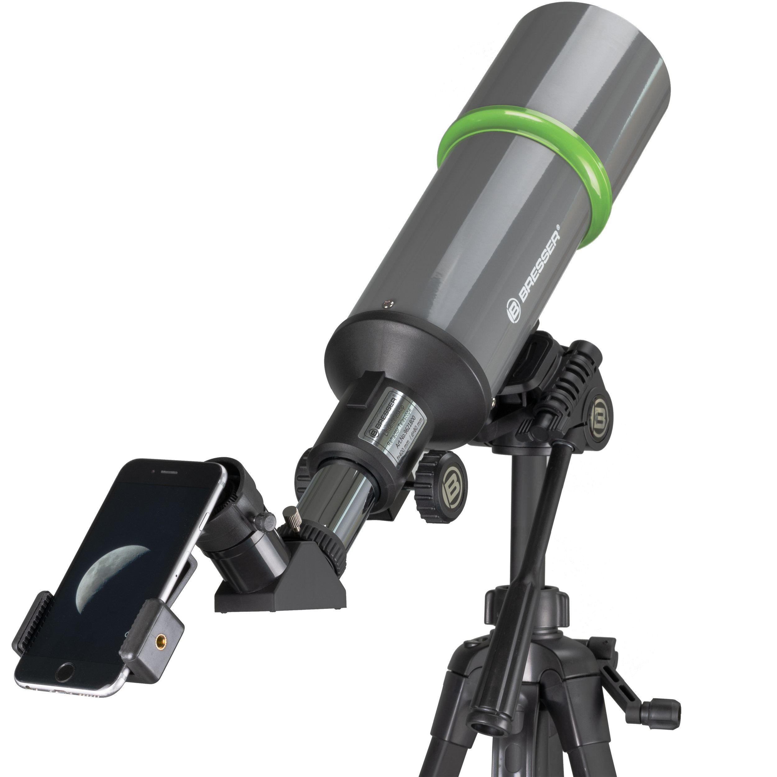 BRESSER NightExplorer 80/400 Reiseteleskop mit Rucksack